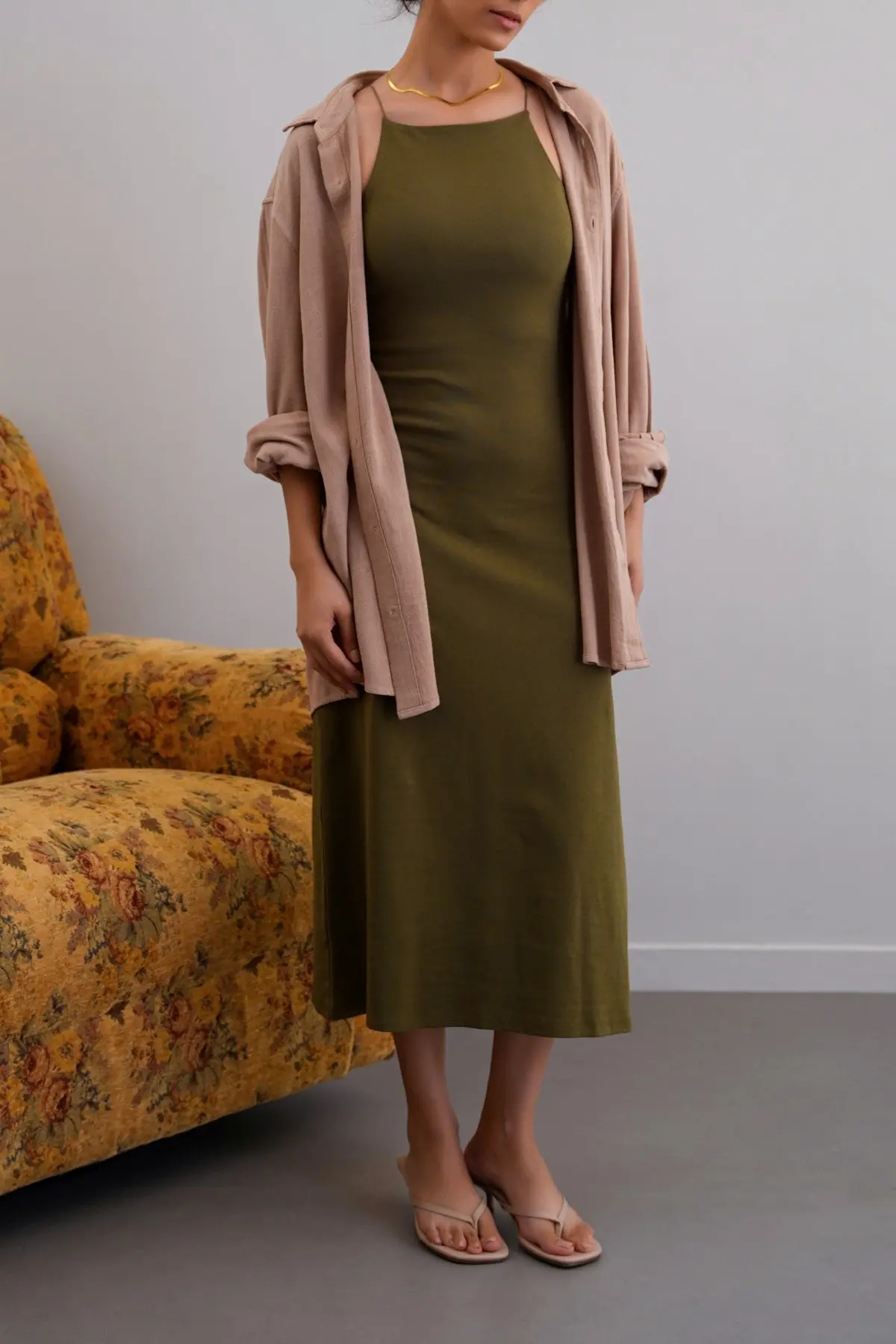 Bodycon A-Line Dress 1
