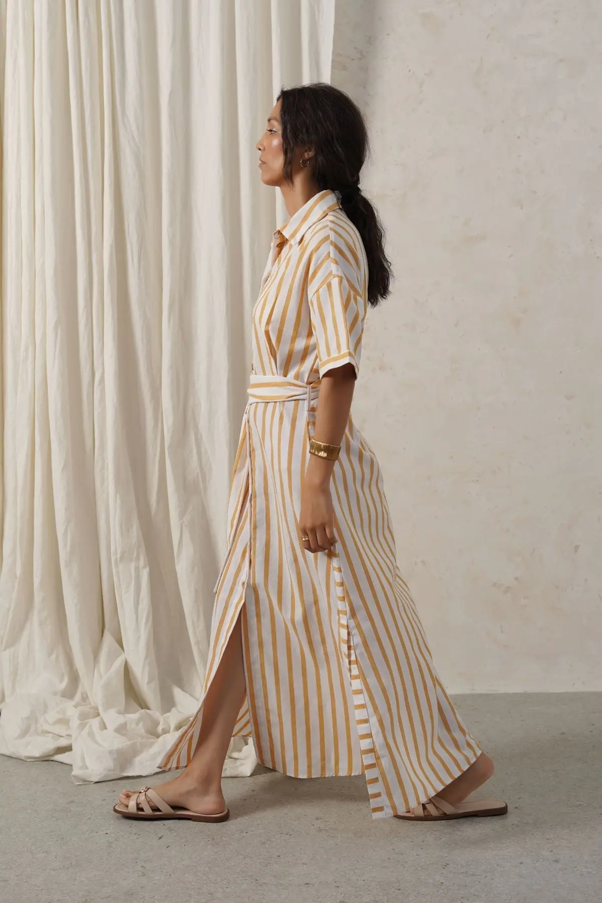 Holiday Linen Dress 1