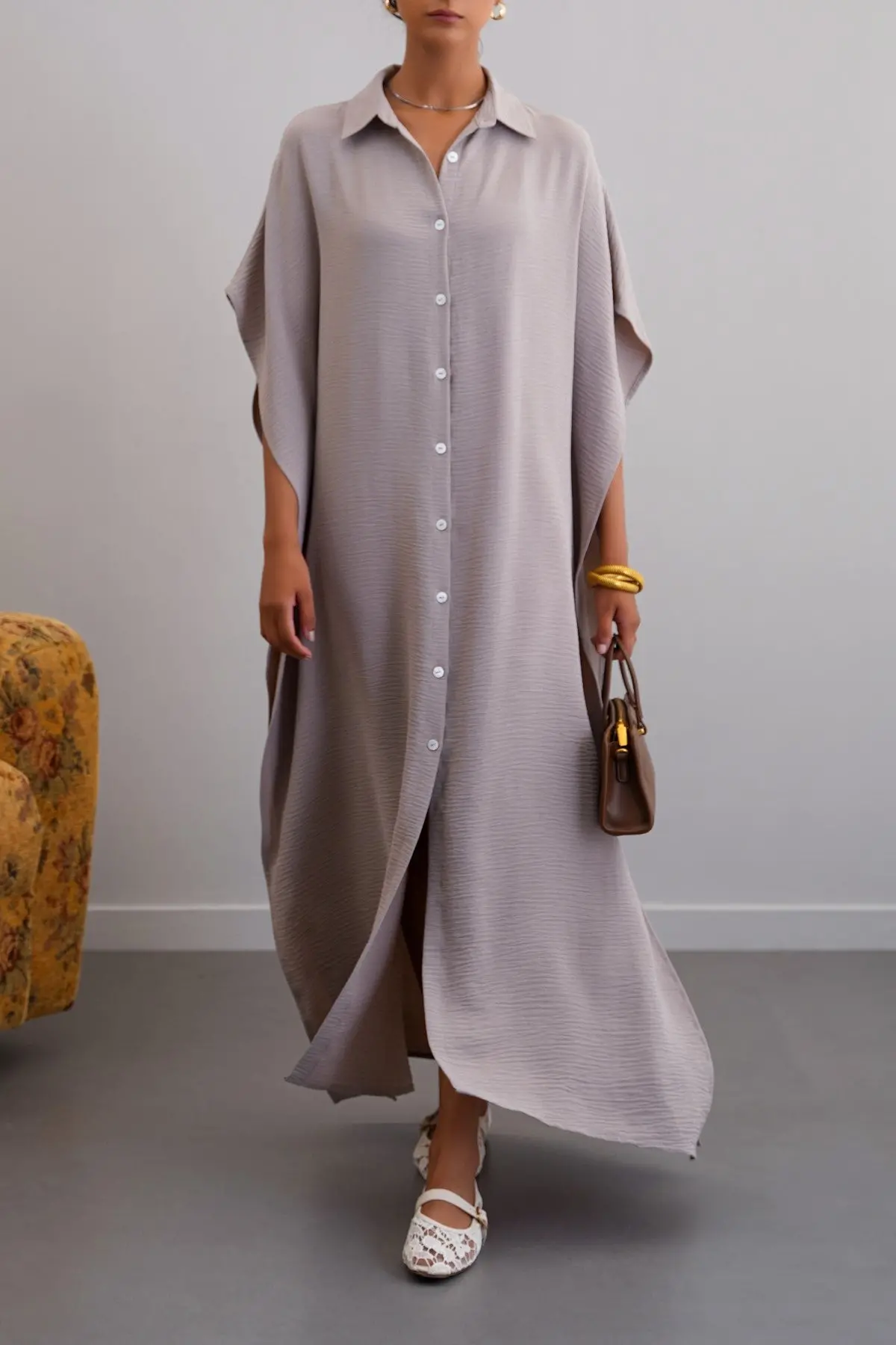 Batwing Kaftan-Dress 1