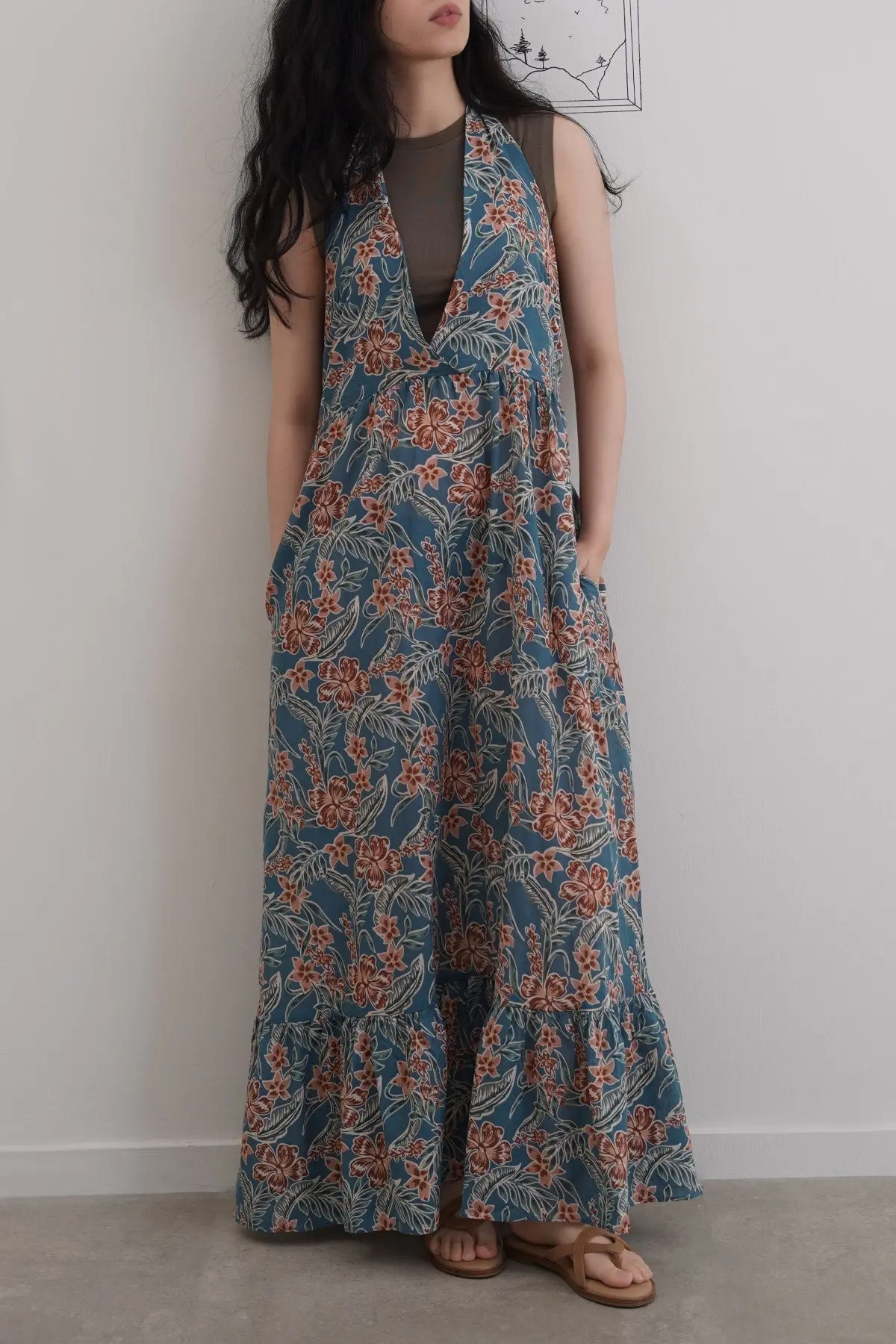 Cotton Halter Dress 2