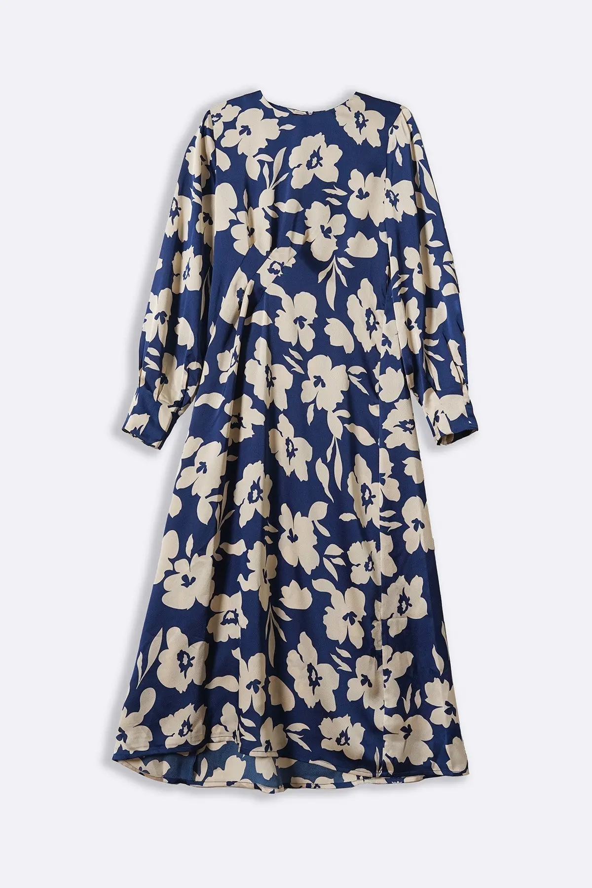 Printed Silk Dress 1