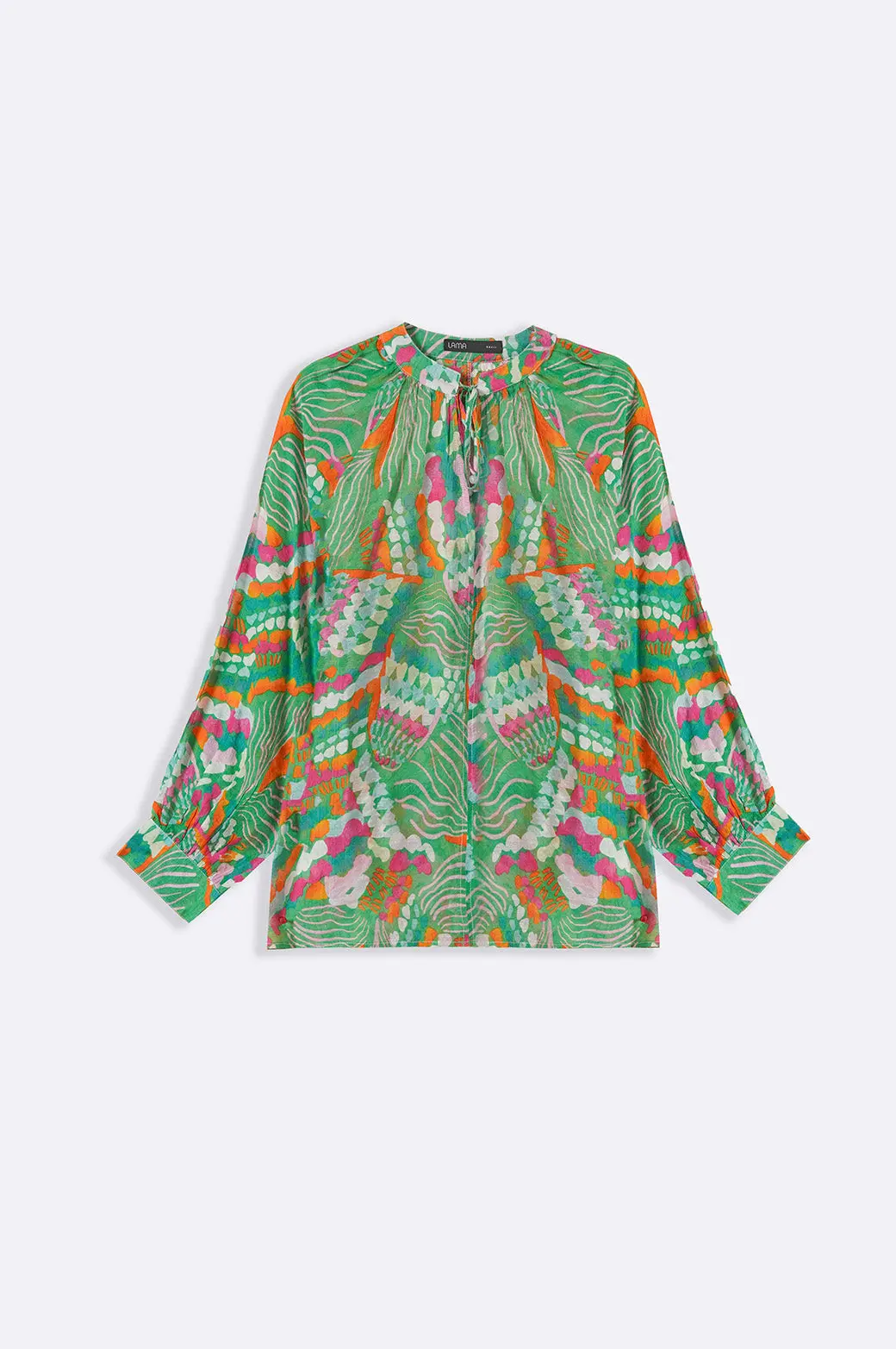 Cactus Silk Blouse 1
