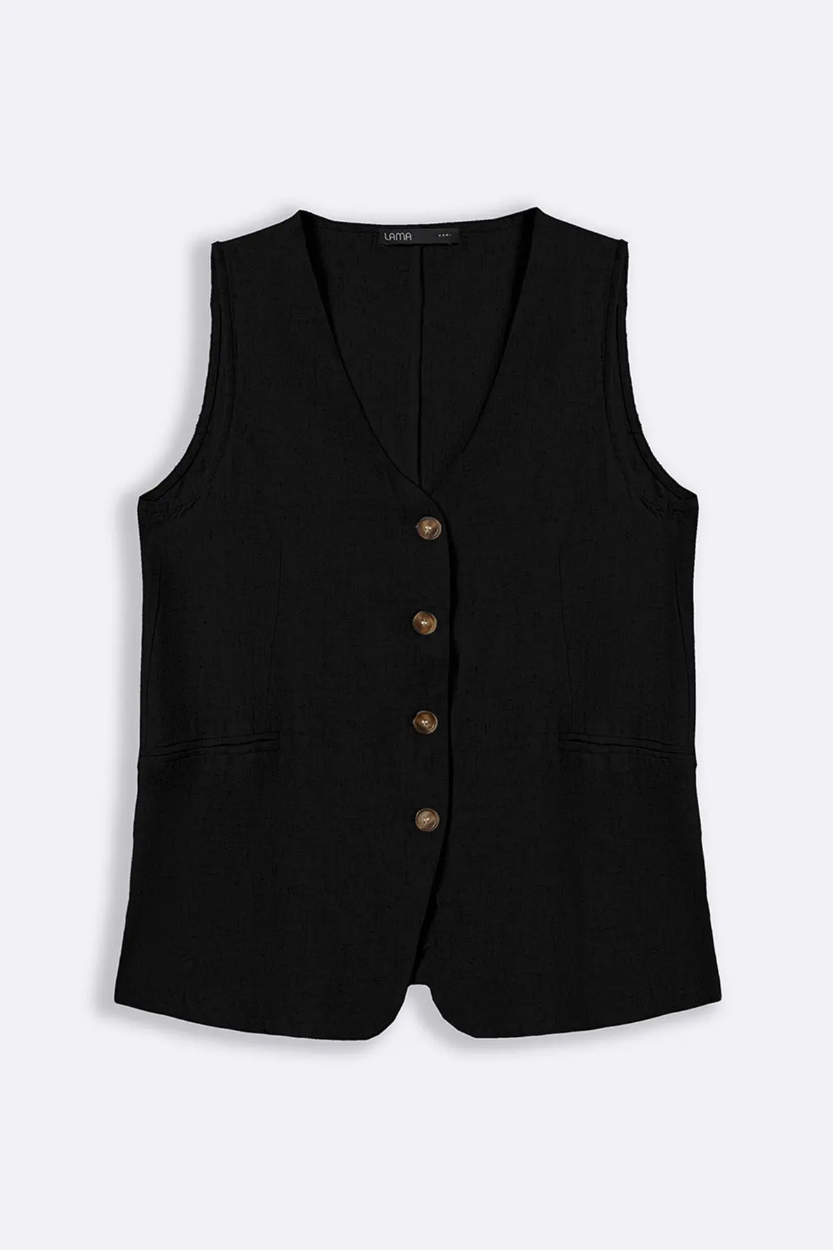 Casual Linen Vest 1