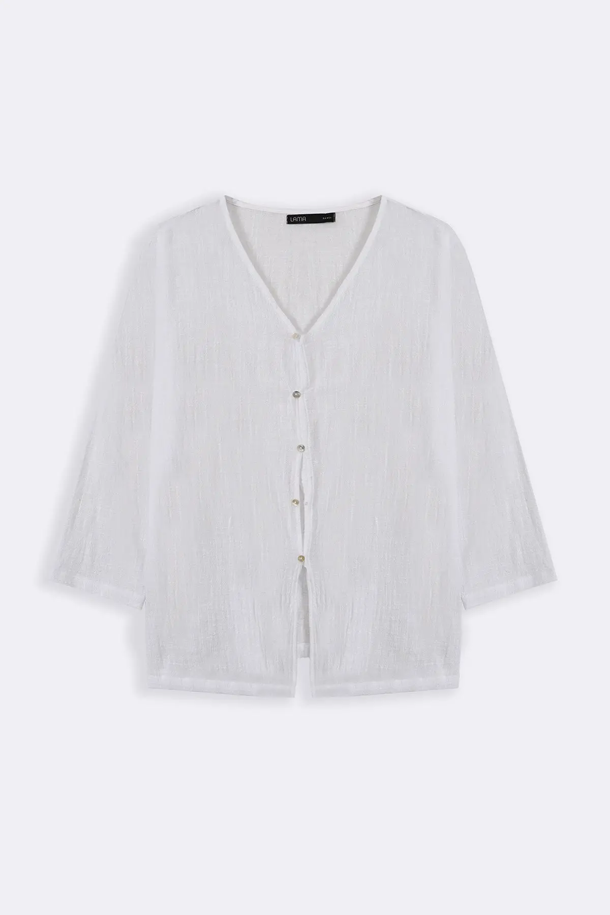 Pure Cotton Gauze Blouse 1