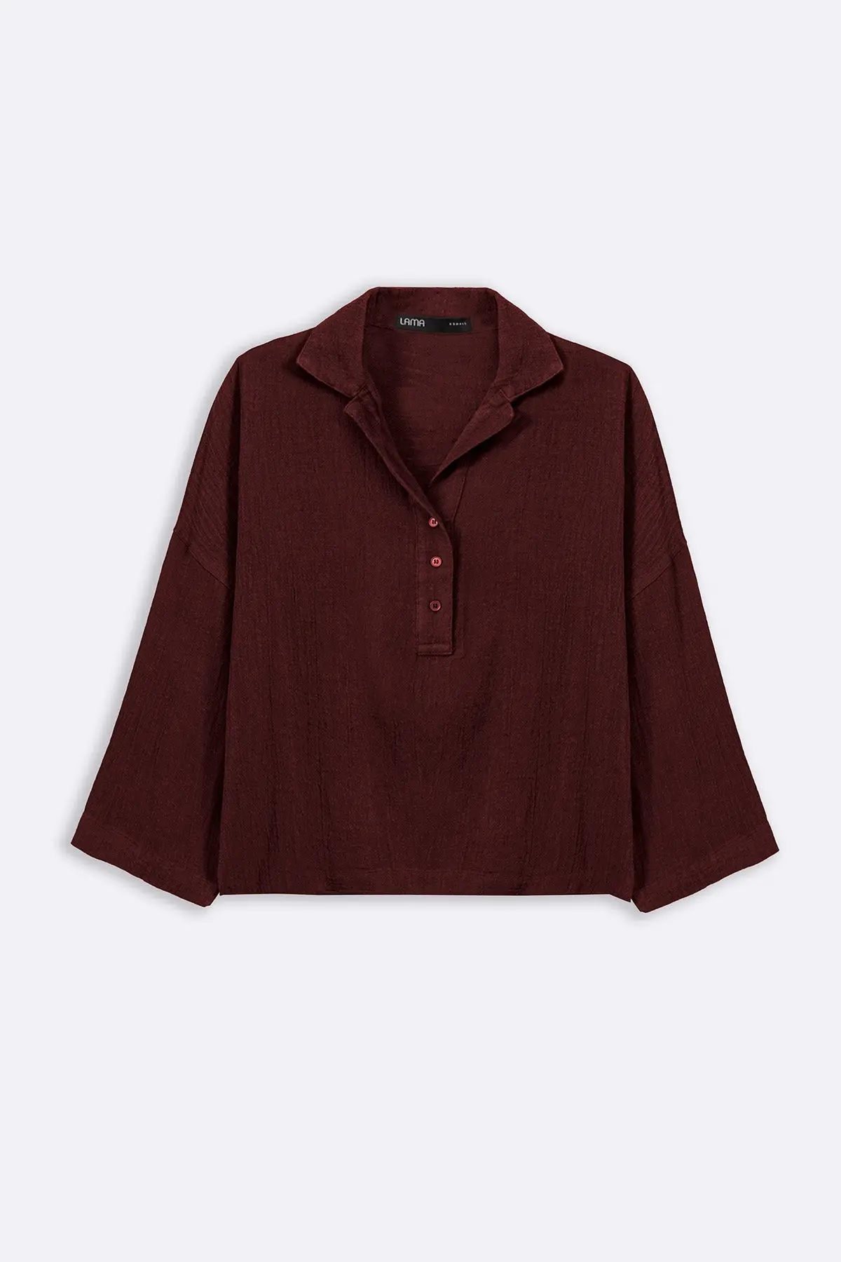Linen Half Placket Shirt 1