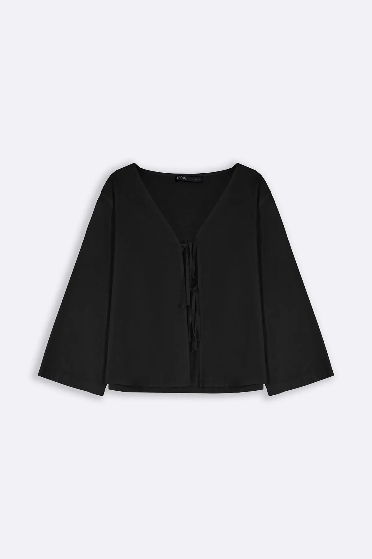 Linen Bow Blouse 1