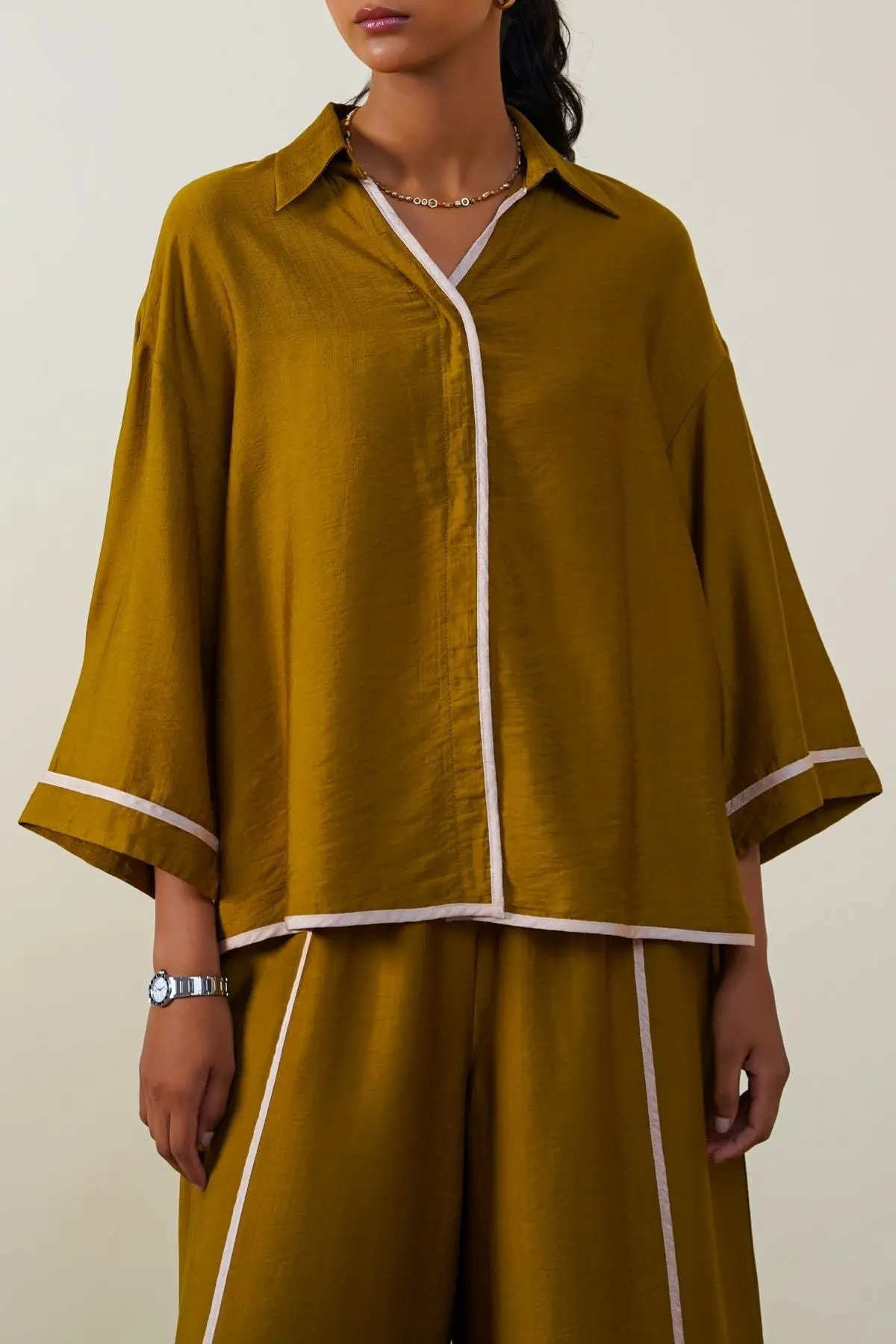 Clover Silky Blouse 1