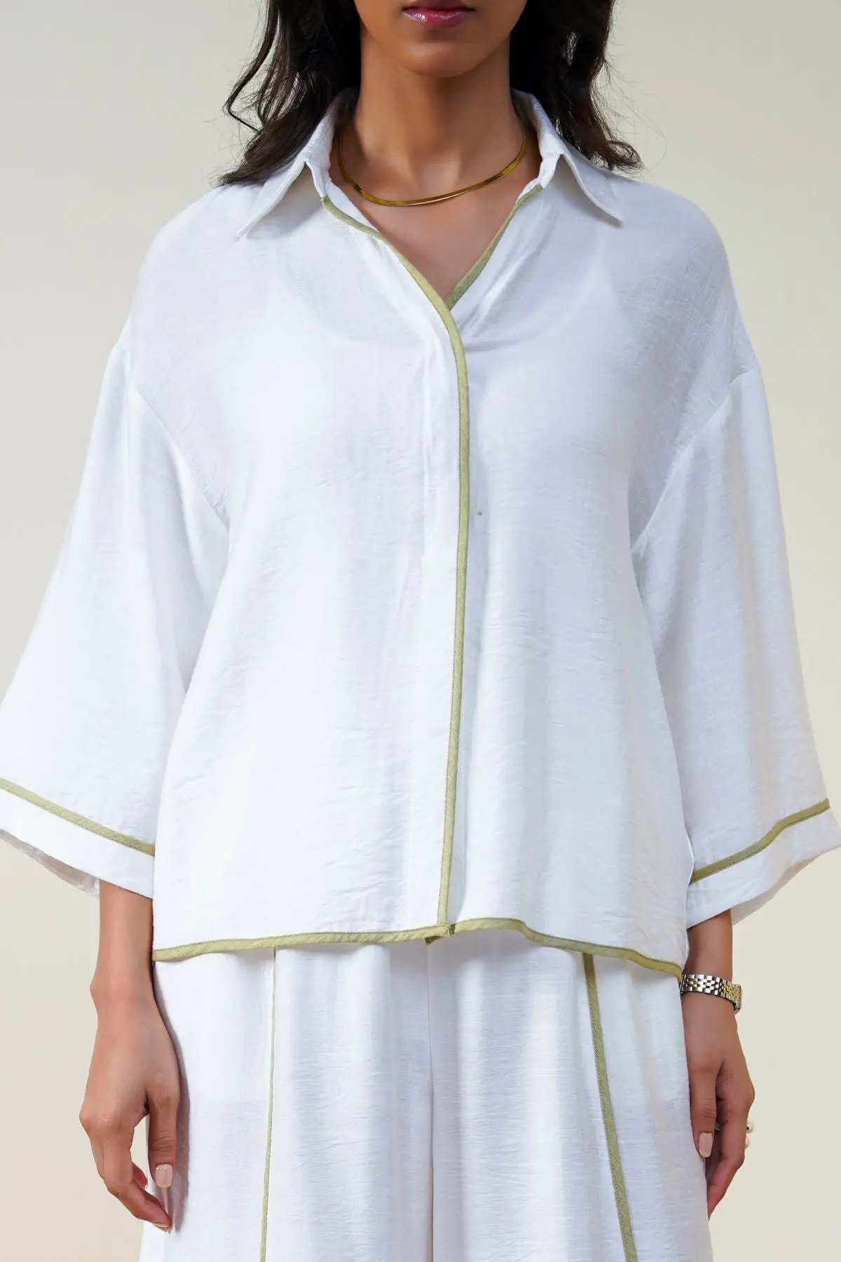 Clover Silky Blouse 1