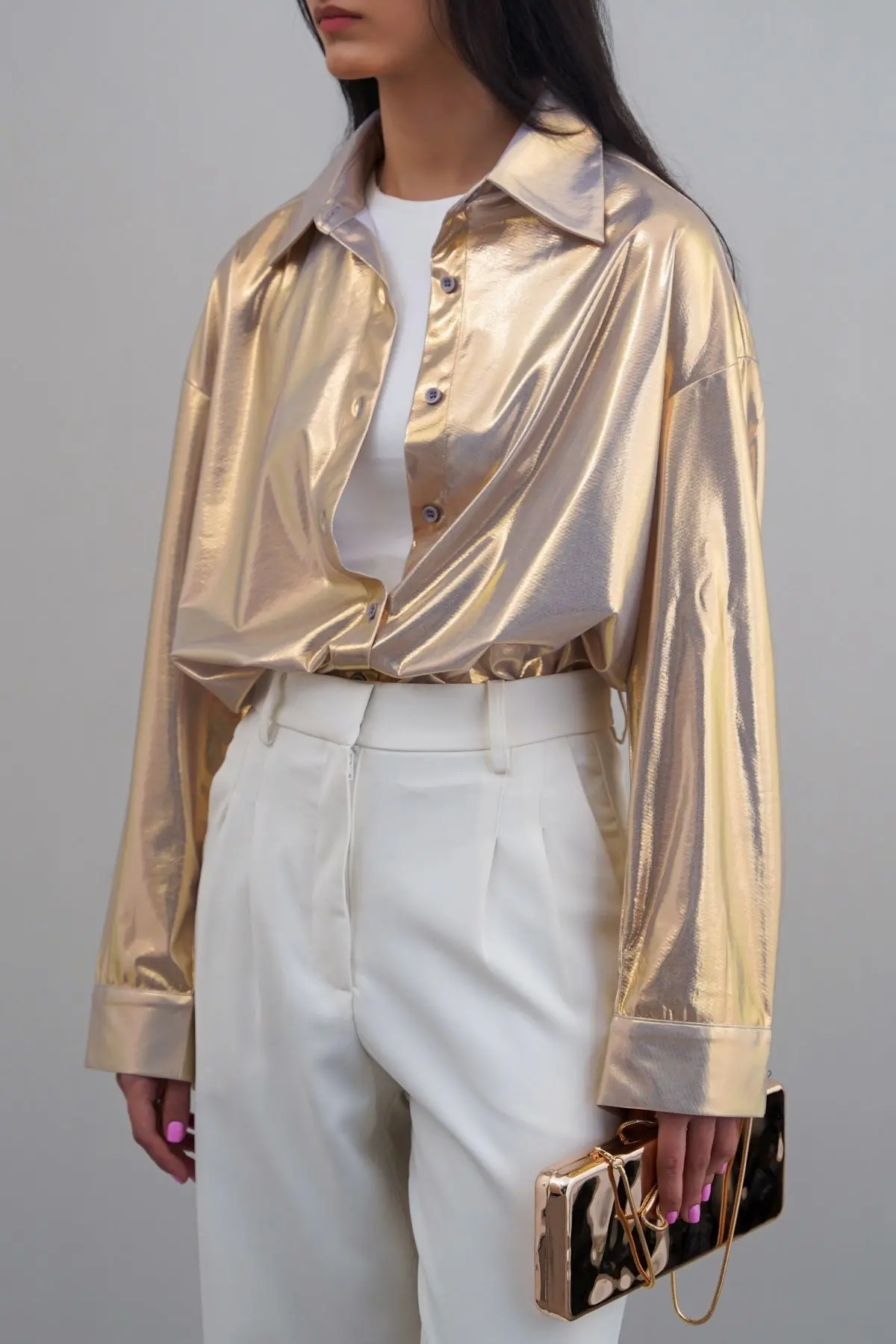 Retro Metallic Shirt 1