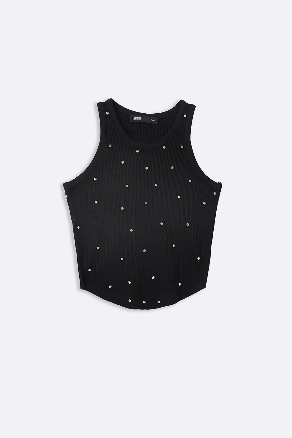 Embellished Ribbed Tank 1