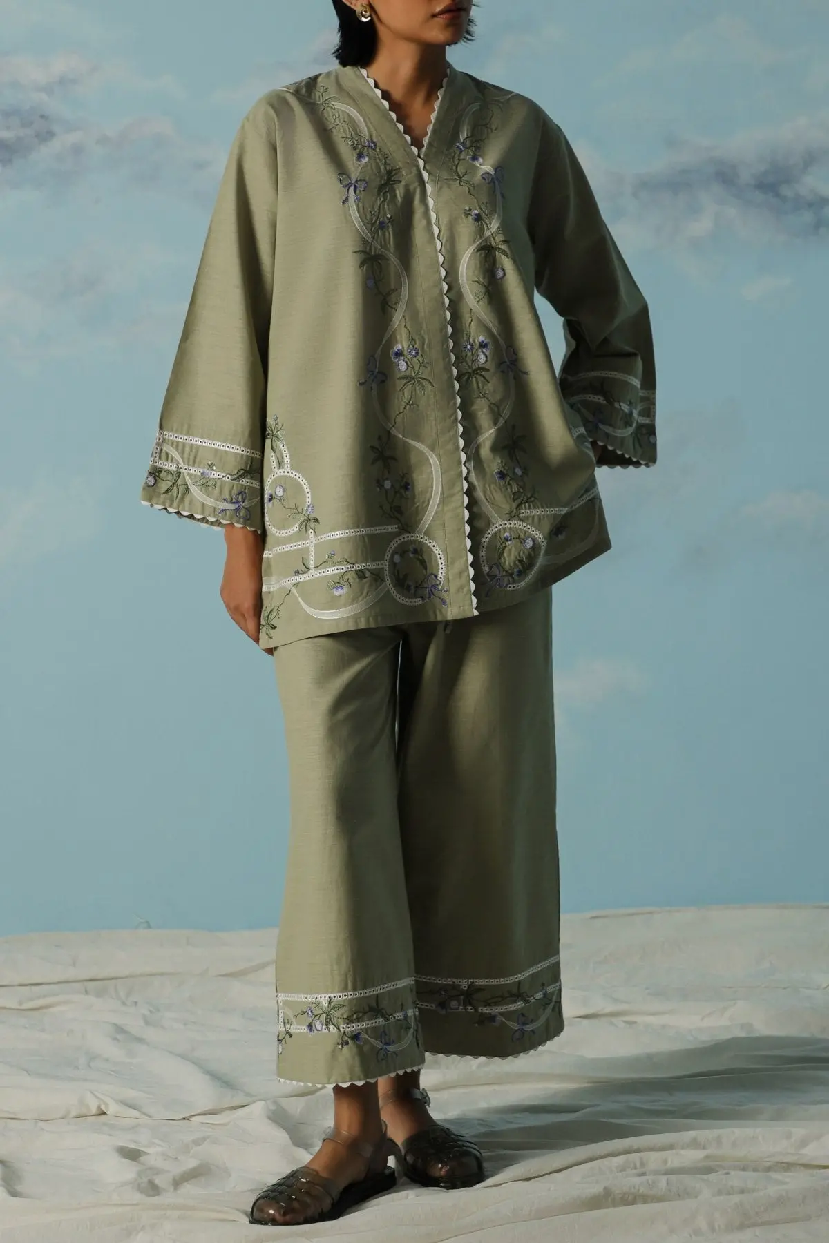 Viola And Sage Embroidered Shirt 1