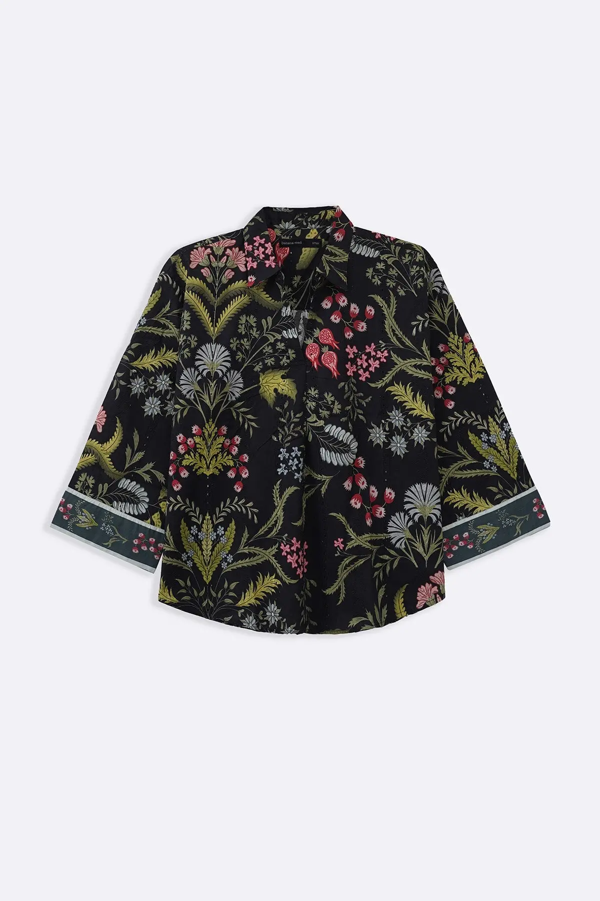 Botanical Embroidered Shirt 1