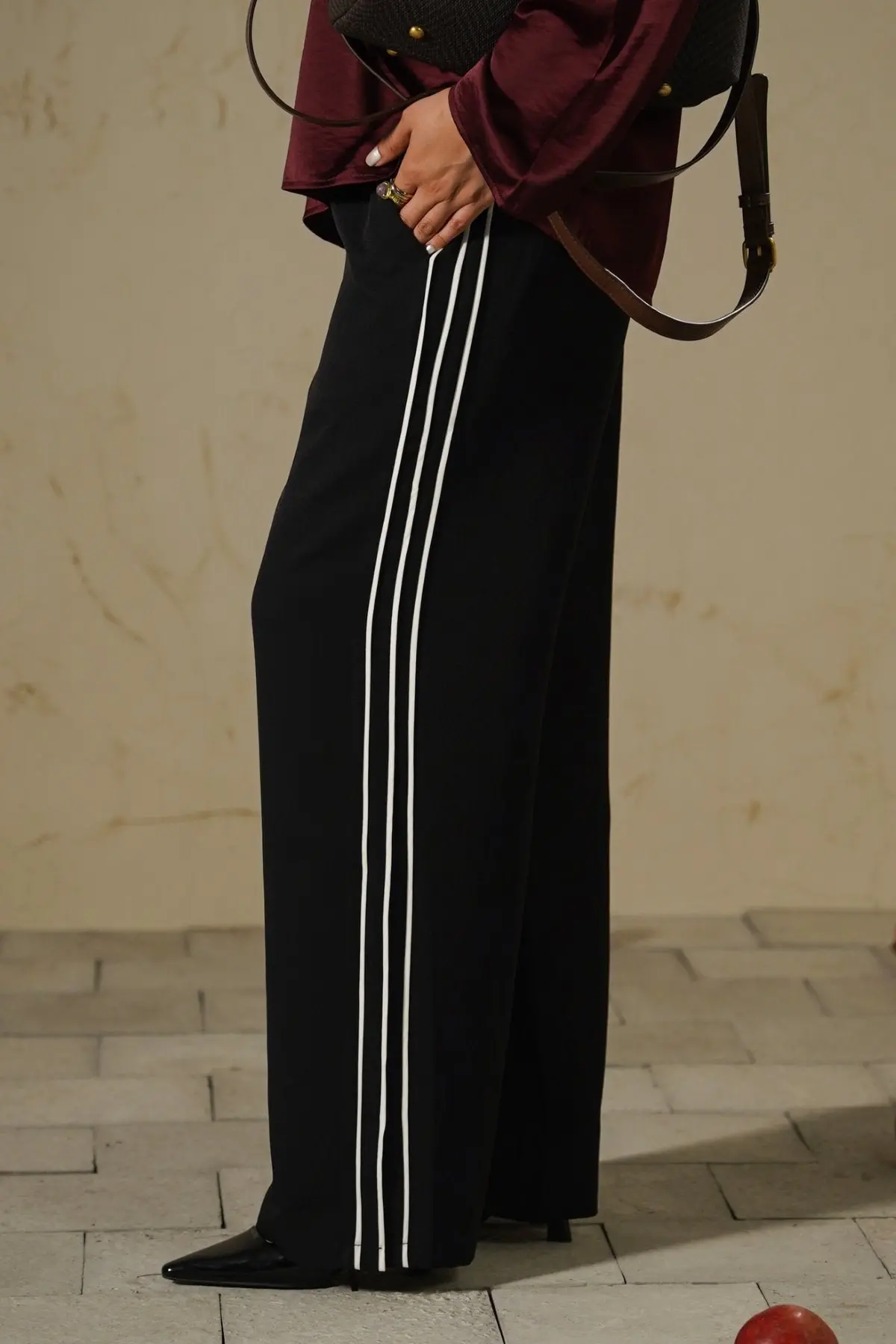 Sports Chic Wide Pants 1