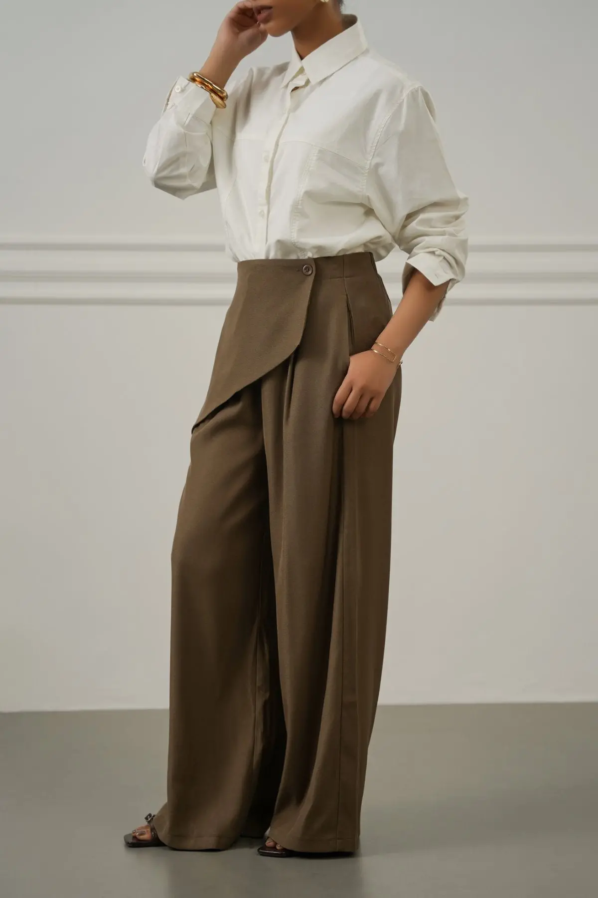 Skirt Overlay Pants 1
