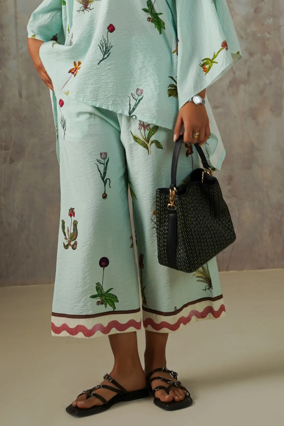 Flowers In Water Culottes 1