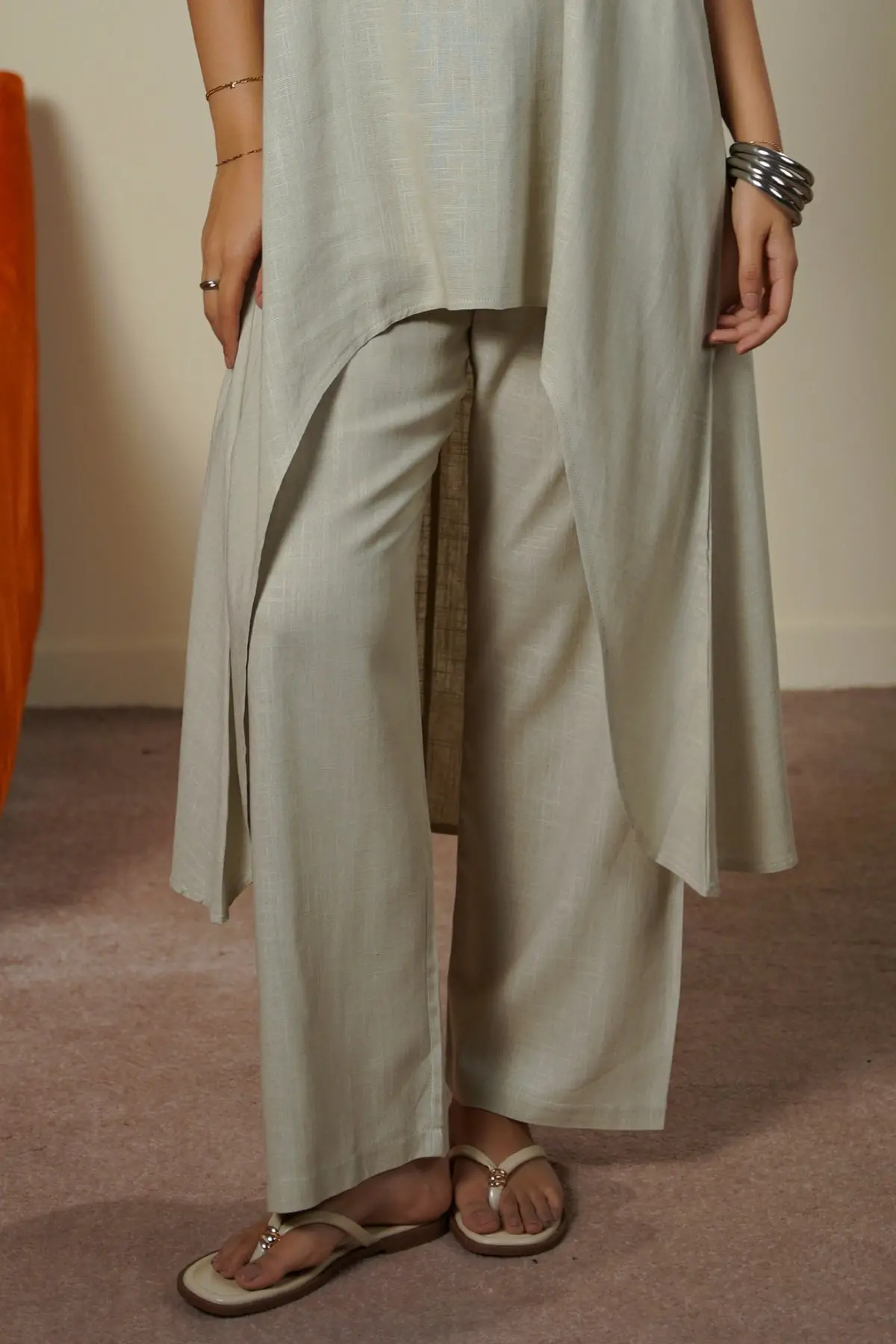 Everyday Linen Blend Pants 1
