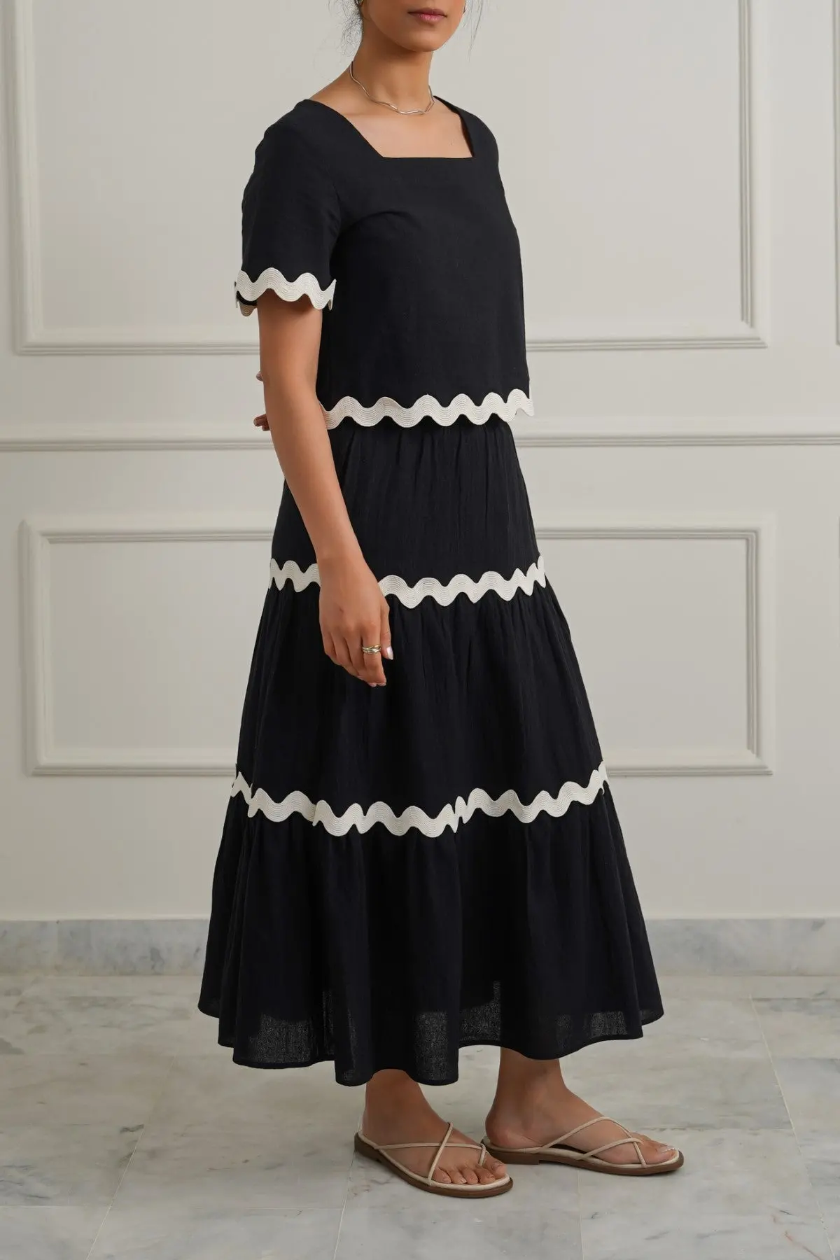 Ric Rac Maxi Skirt 1