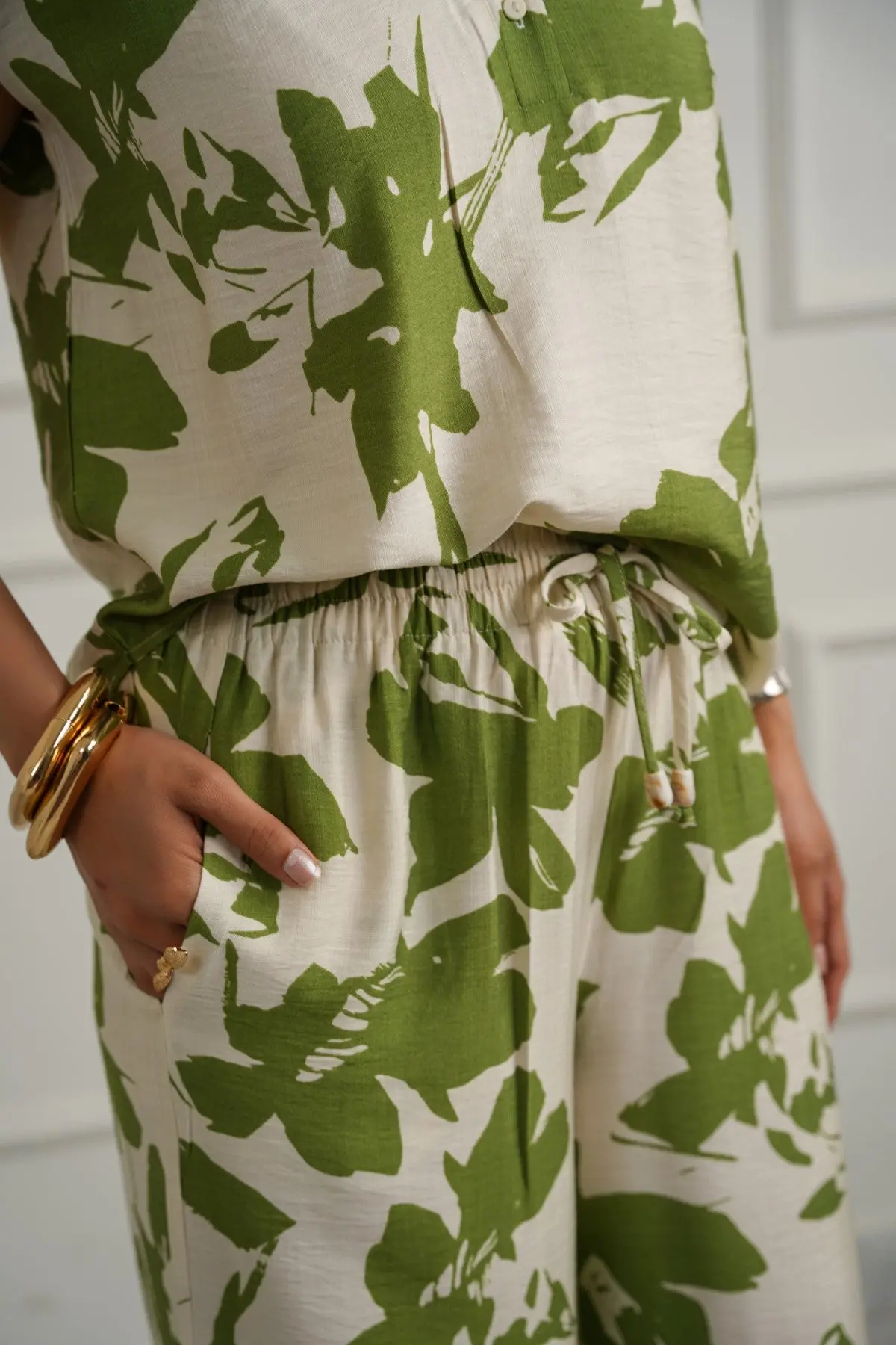 Abstract Resort Pants 3