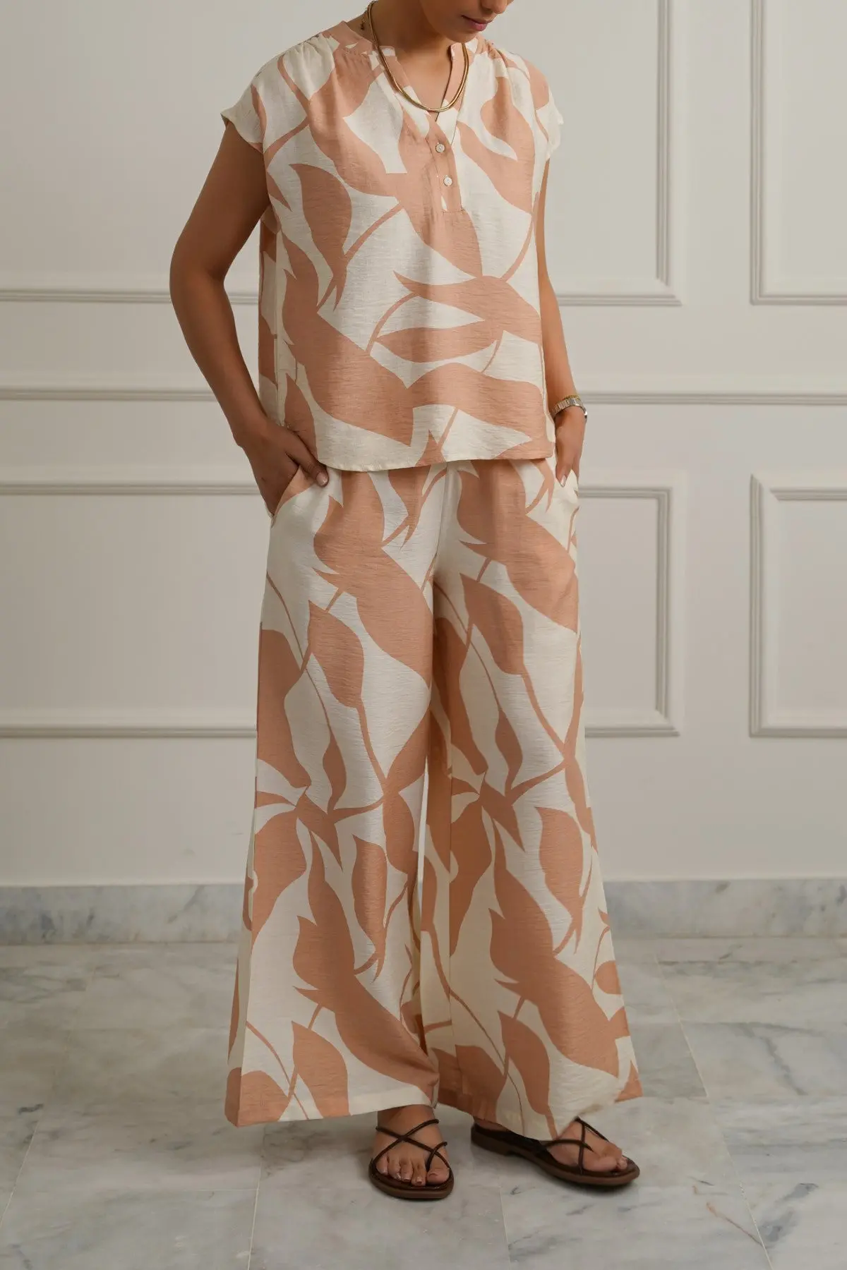 Abstract Resort Pants 1