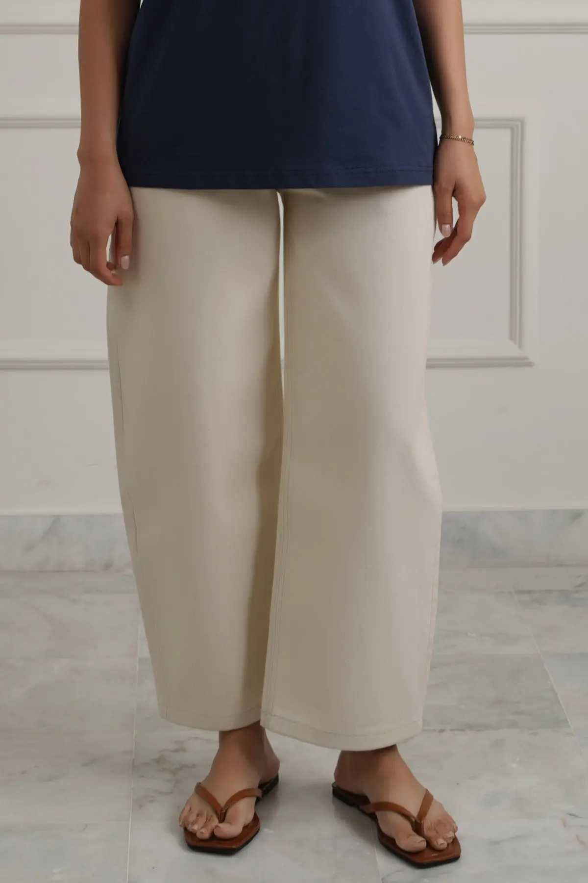 High Waist Cocoon Jeans 1
