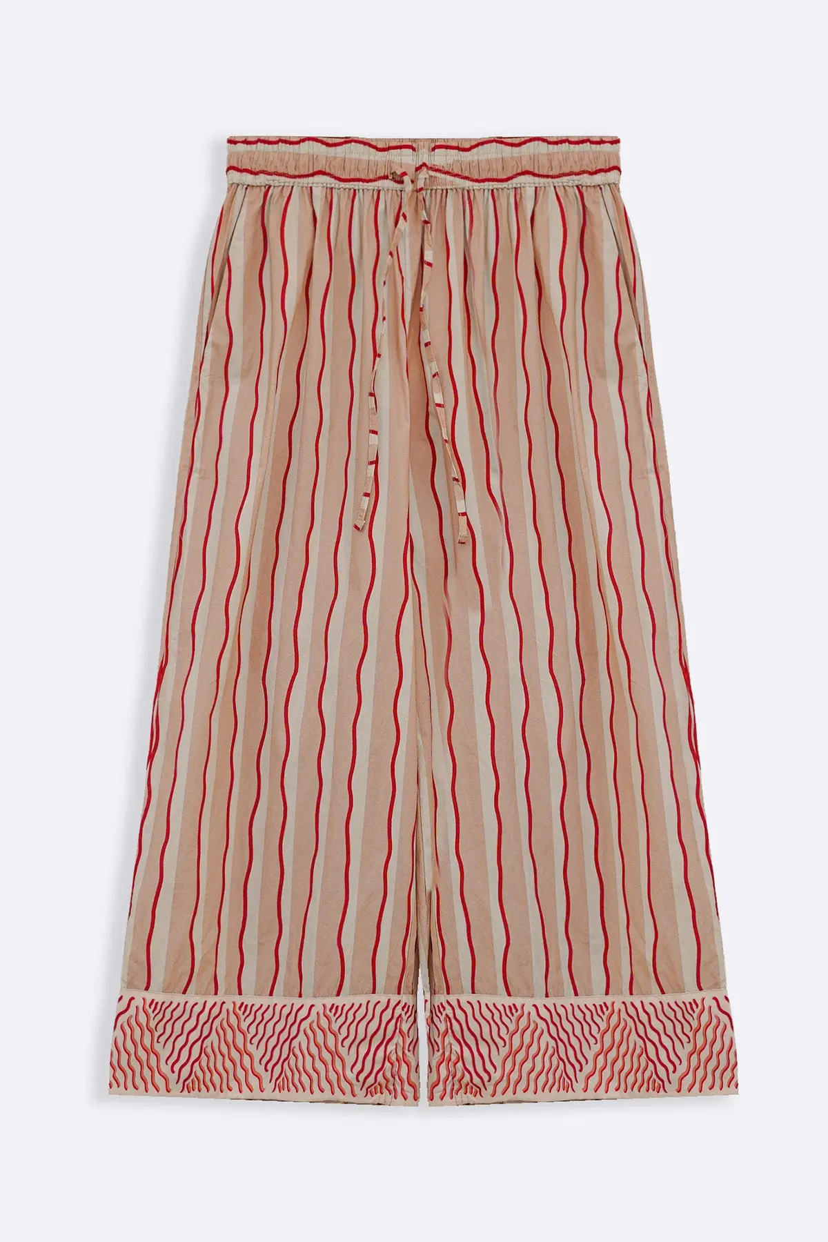 Striped Cotton Culottes 2