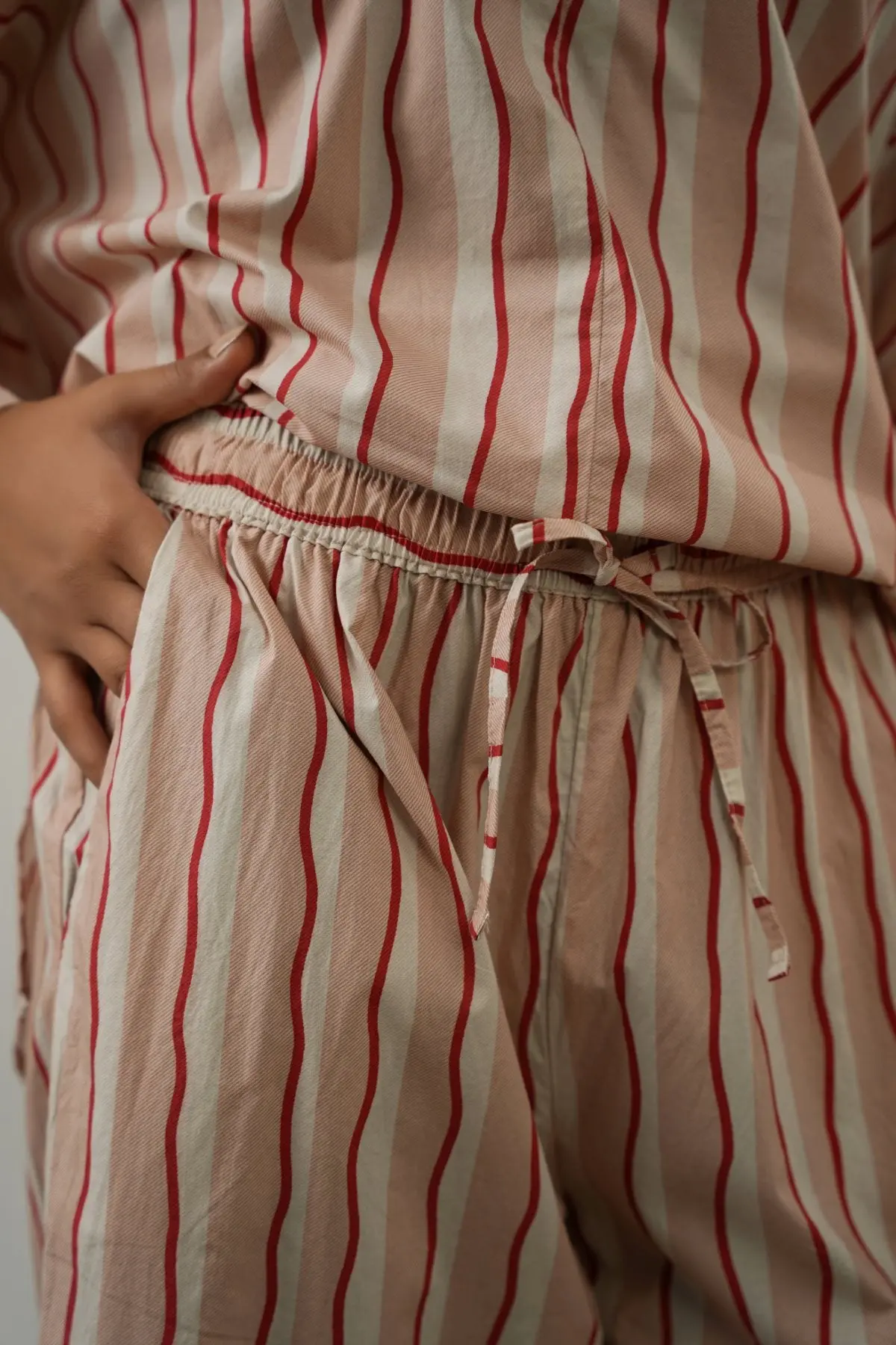 Striped Cotton Culottes 4