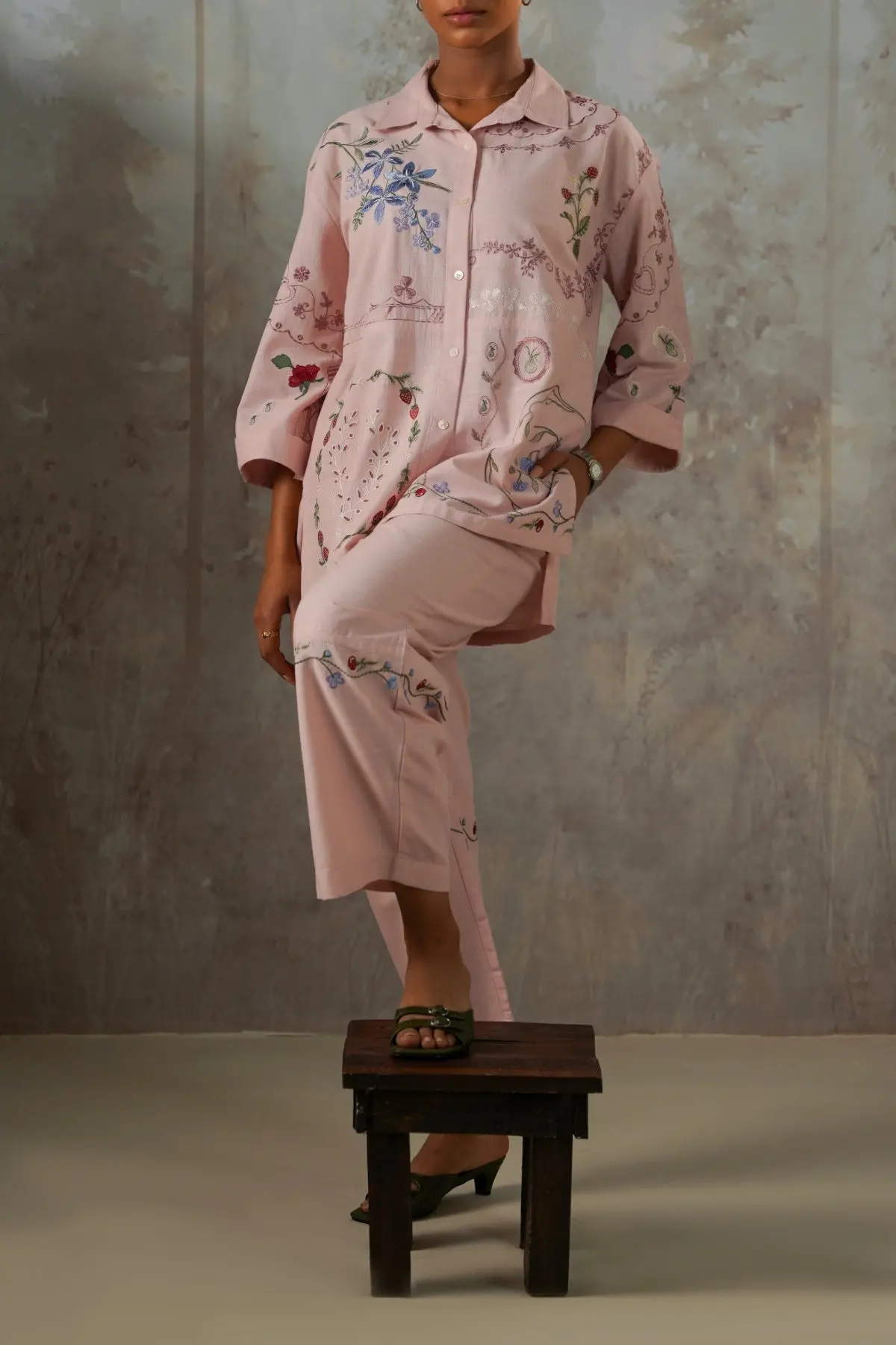 Pink Berry Barrel Pants 1