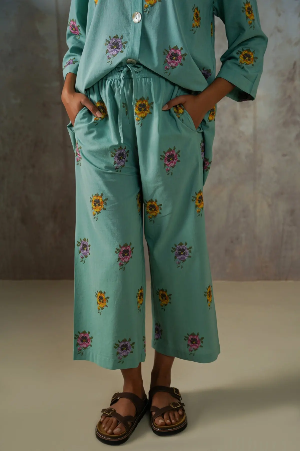 Love Pansy Culottes 1