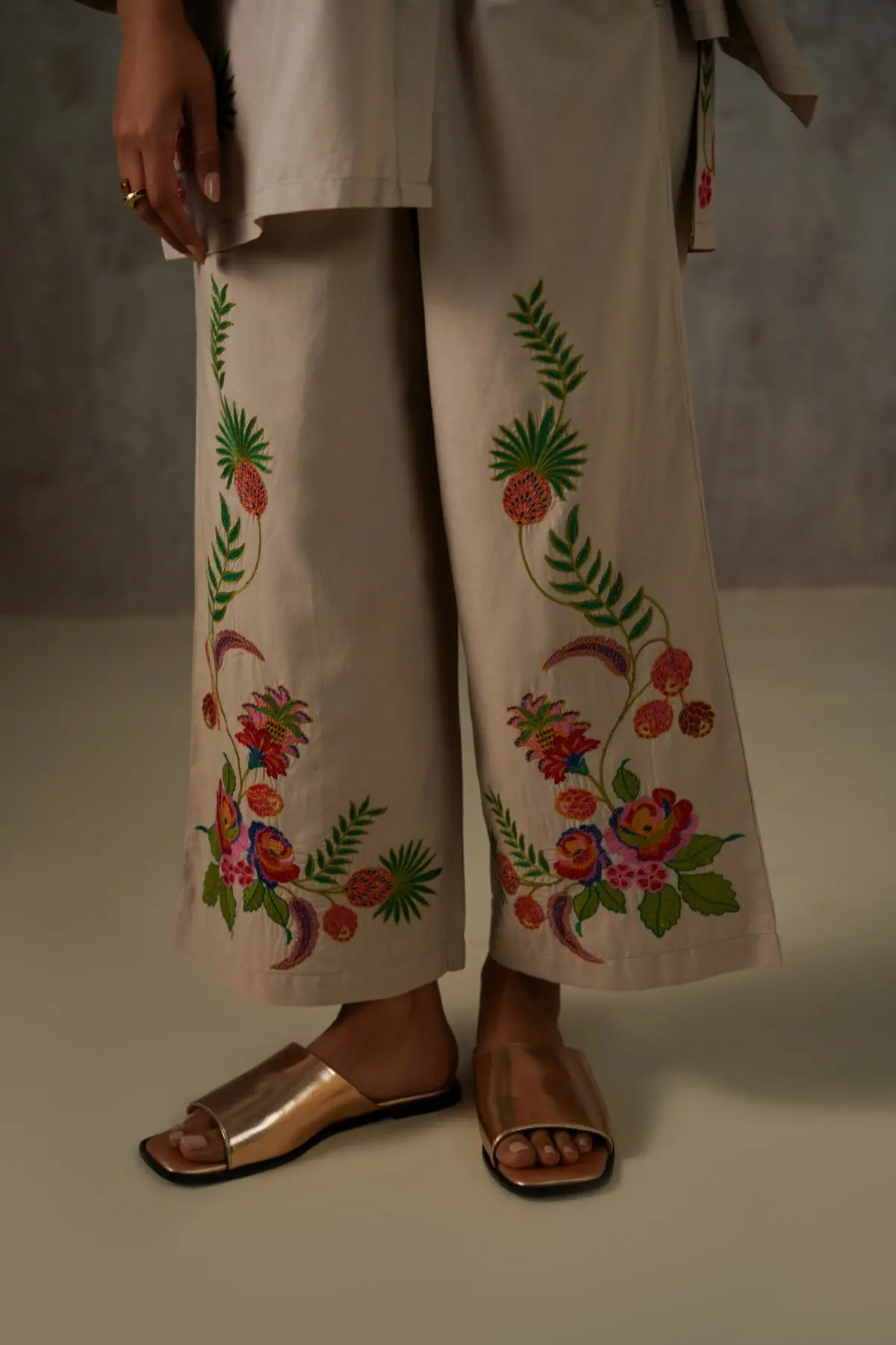 Tropical Escape Broderie Culottes 1