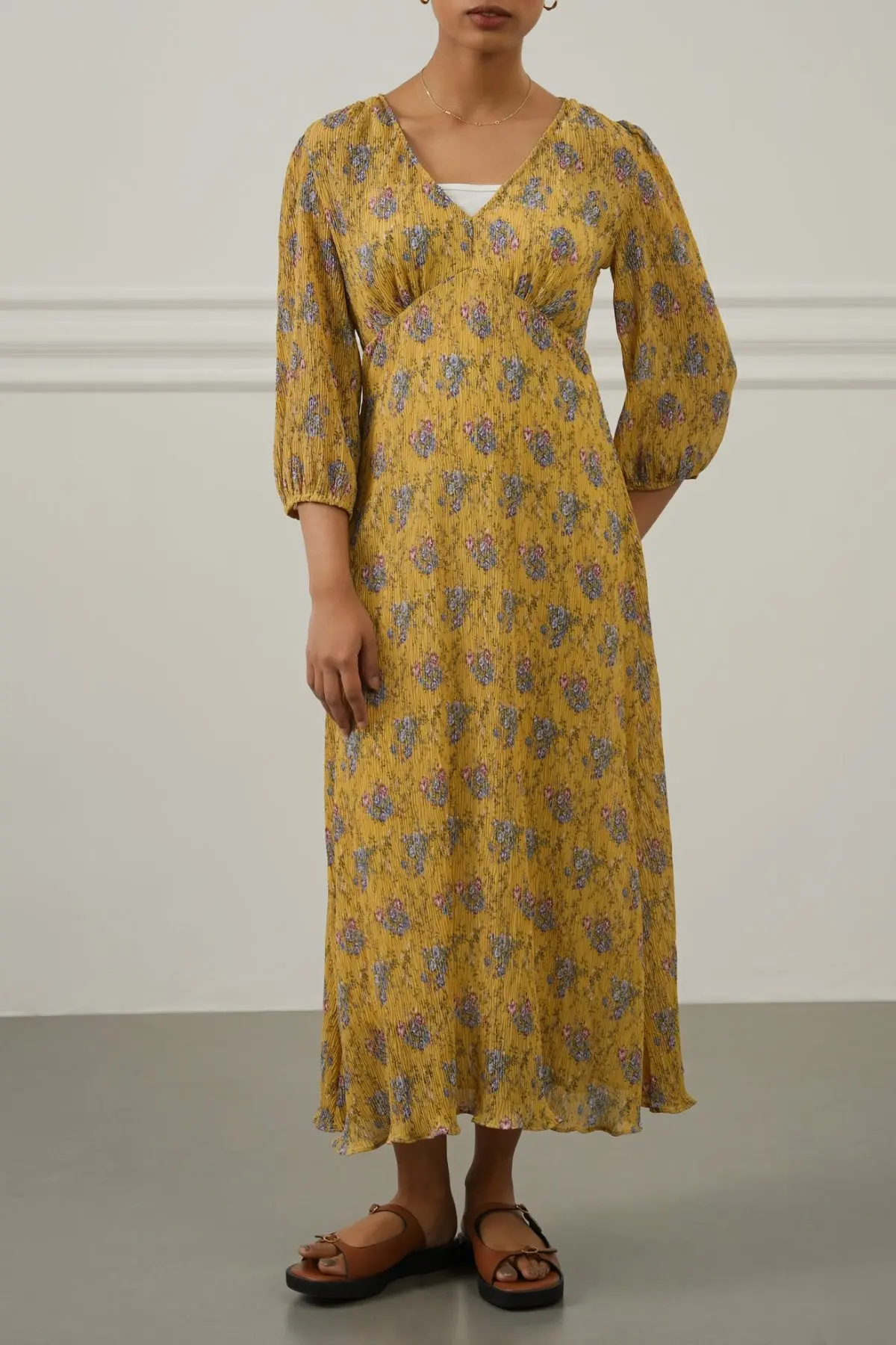 Crinkle Golden Hour Dress 1