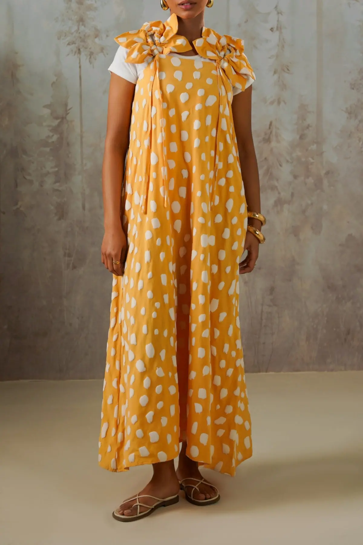 Yellow Moss Sundress 1