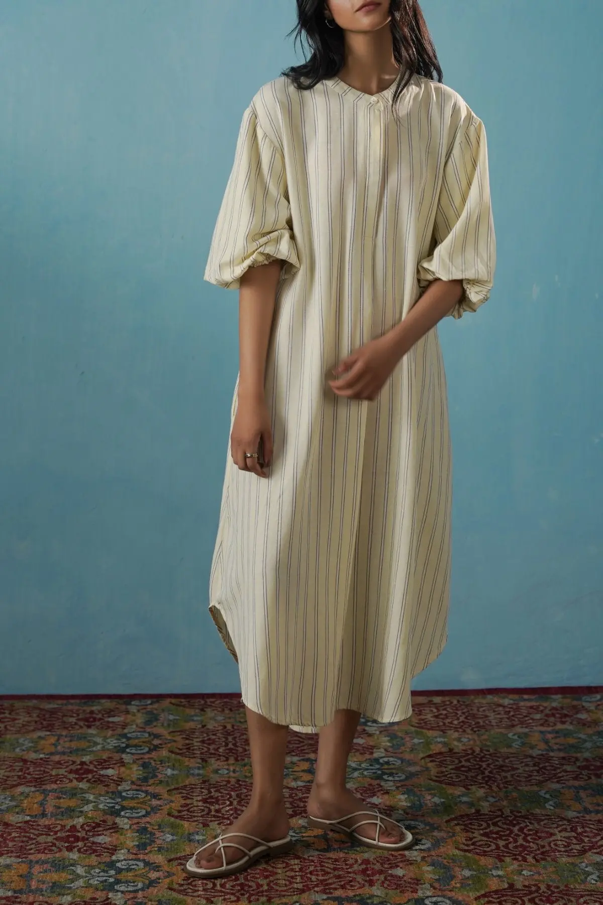 Lemon Line Summer Dress 1