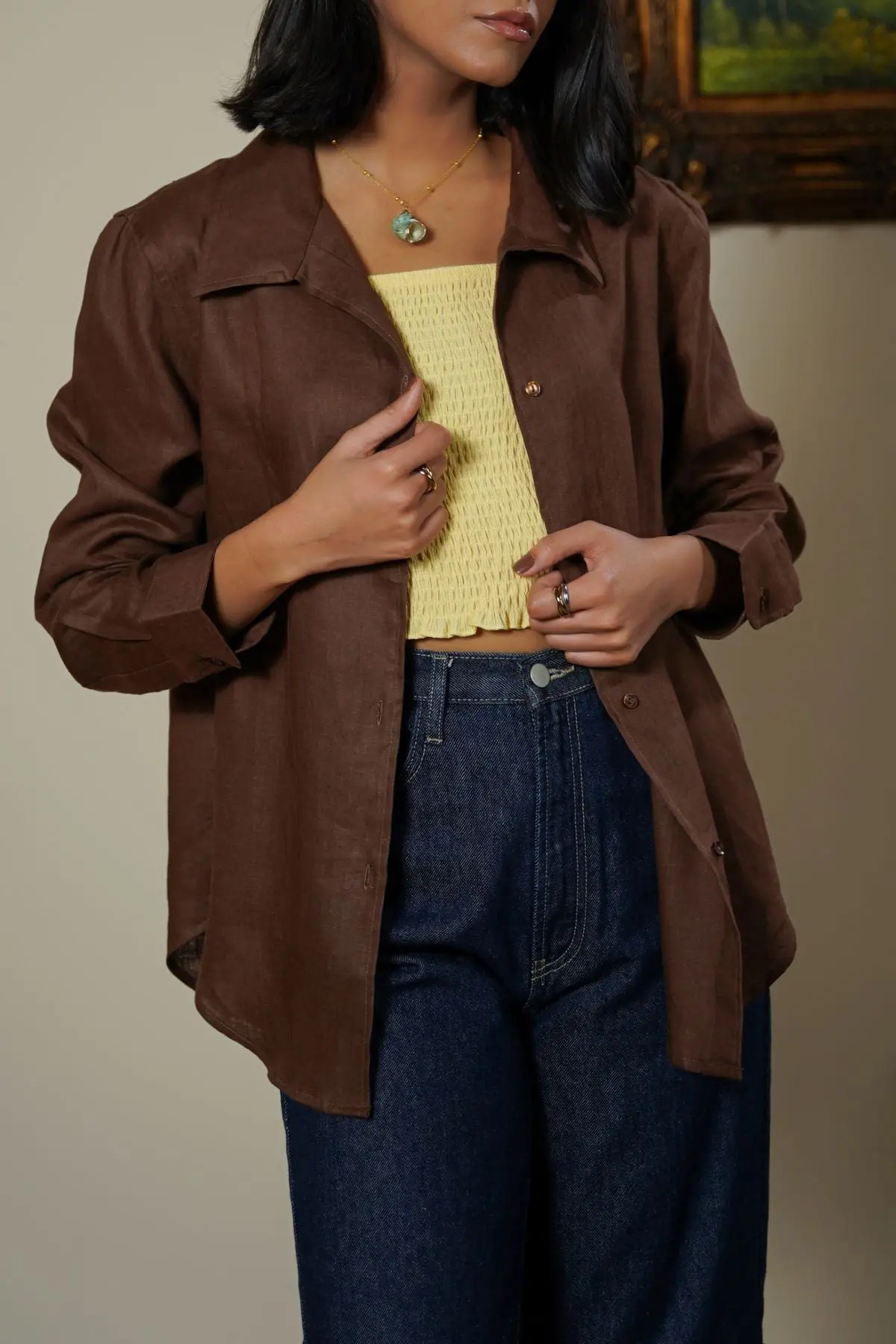 100% Pure Linen Shirt 1