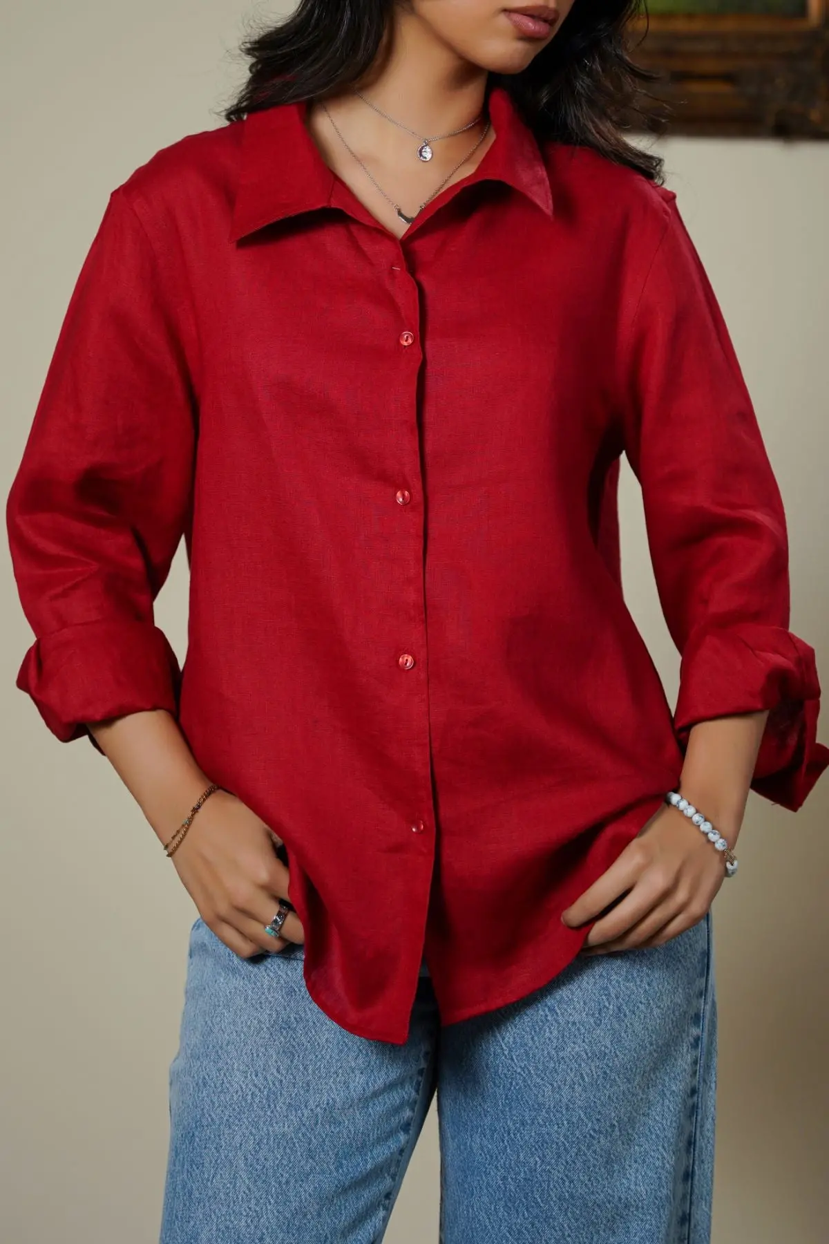 100% Pure Linen Shirt 1