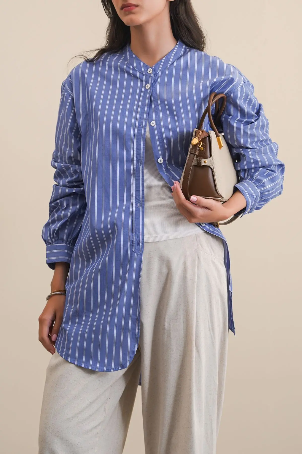 Cotton Striped Shirt 1