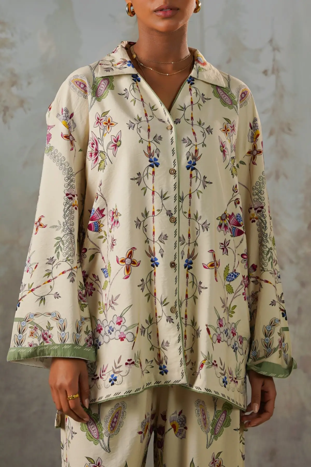 Vintage Floral Shirt 1
