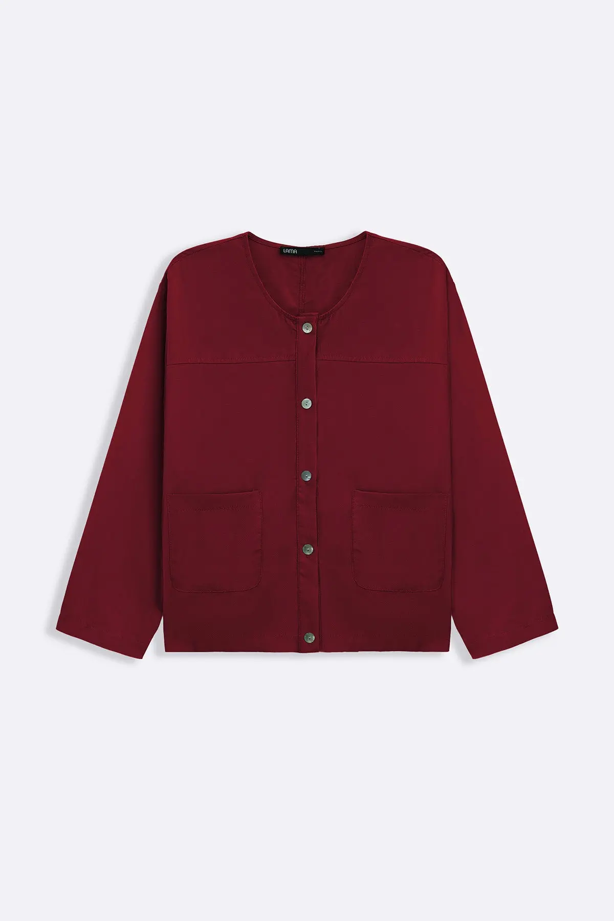 Tencel-Linen Pocket Blouse 2