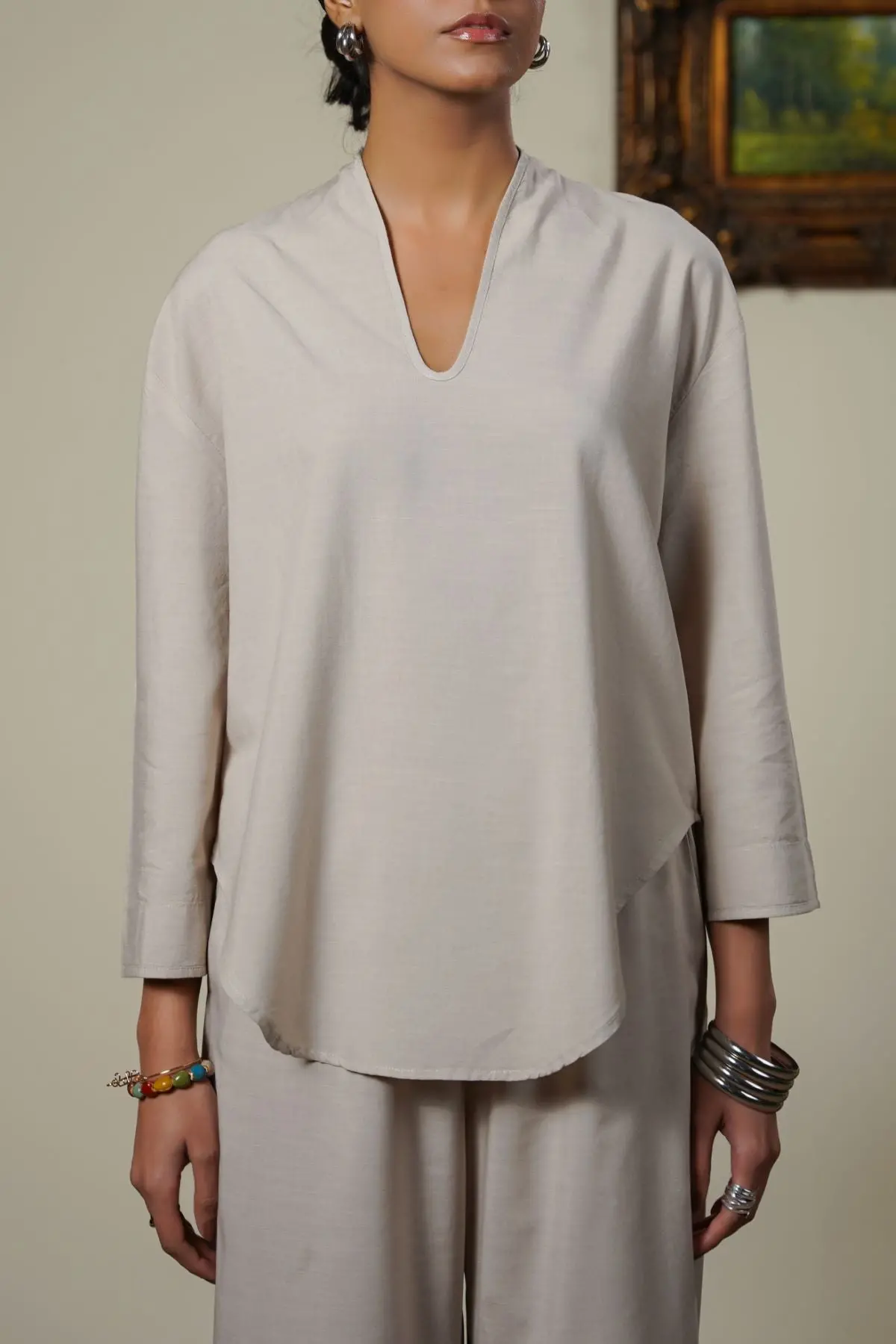 Droplet Neck Top 1