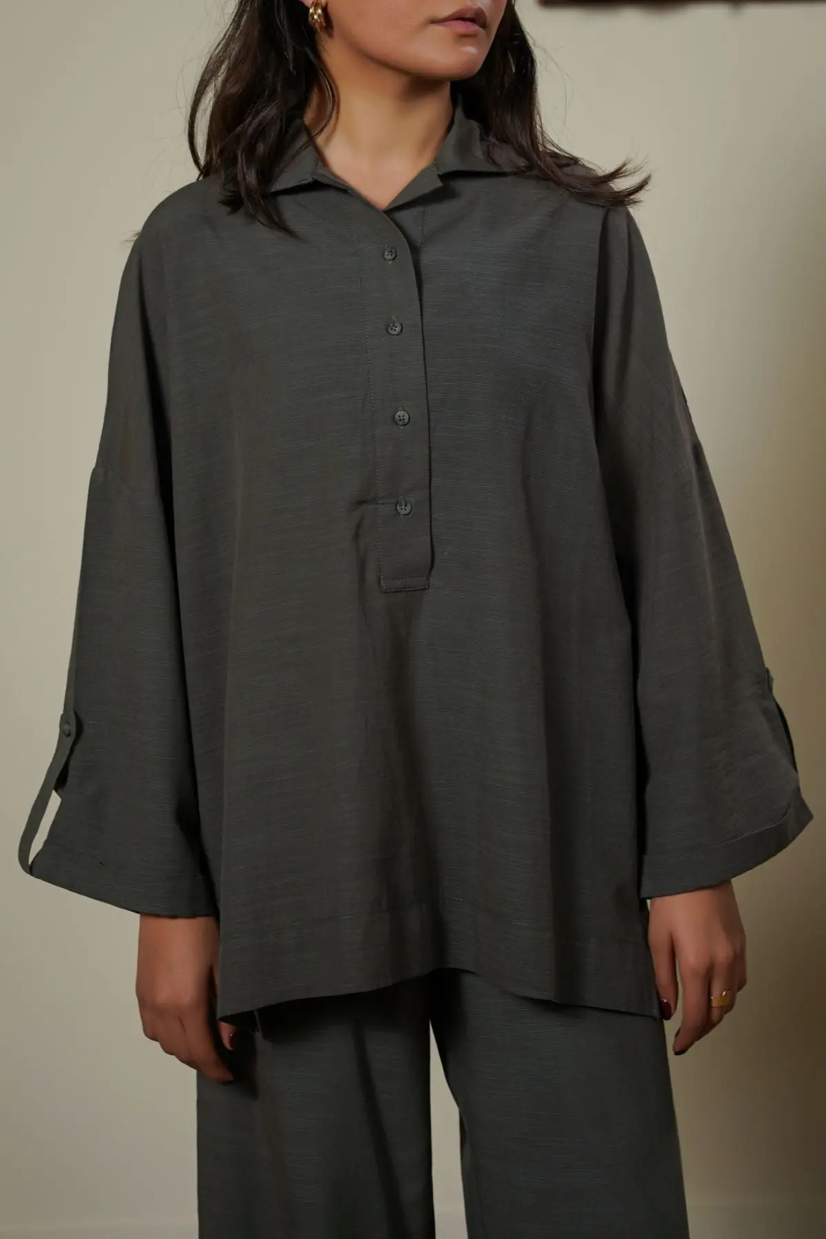 Half-Button Summer Shirt 1