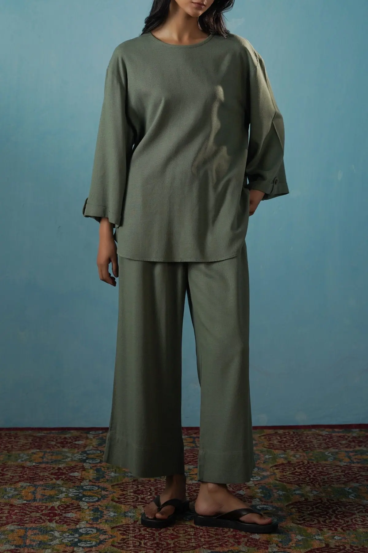 Everyday Back Button Blouse 1