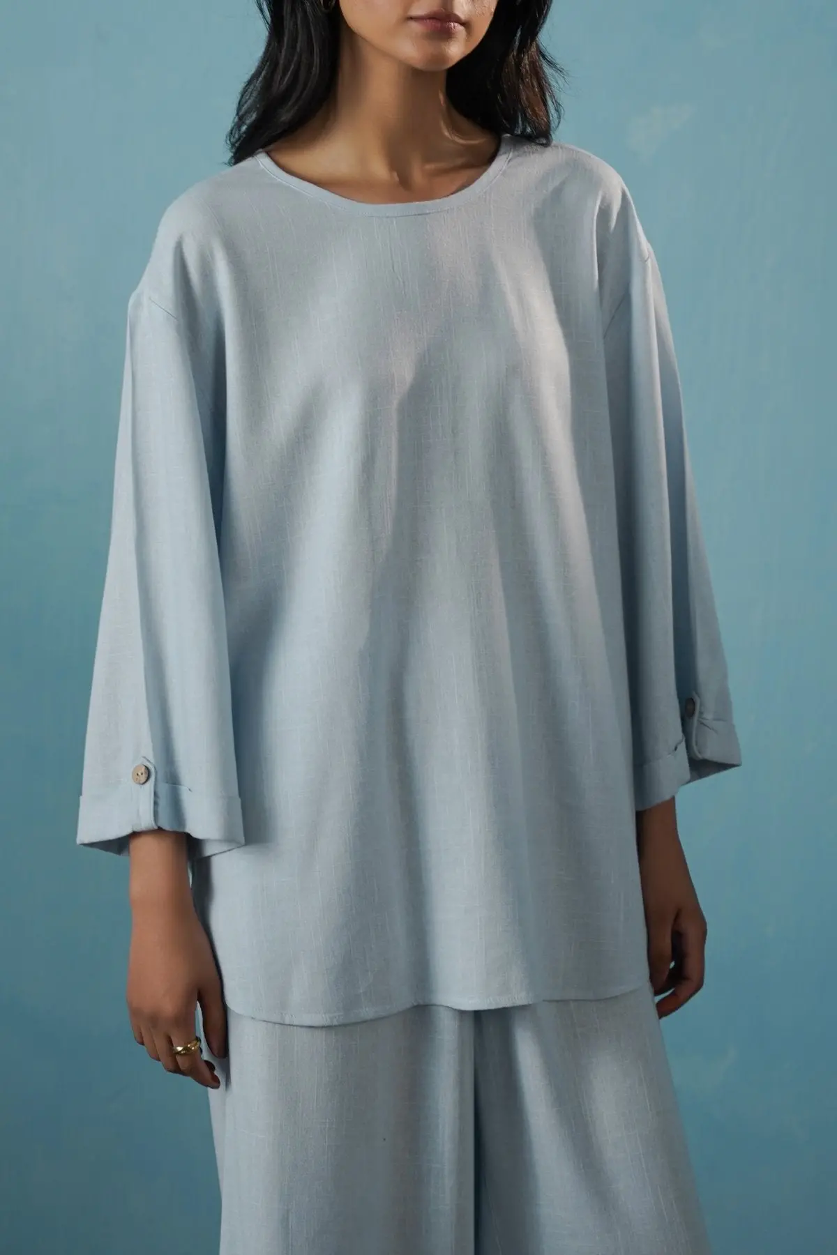 Everyday Back Button Blouse 1
