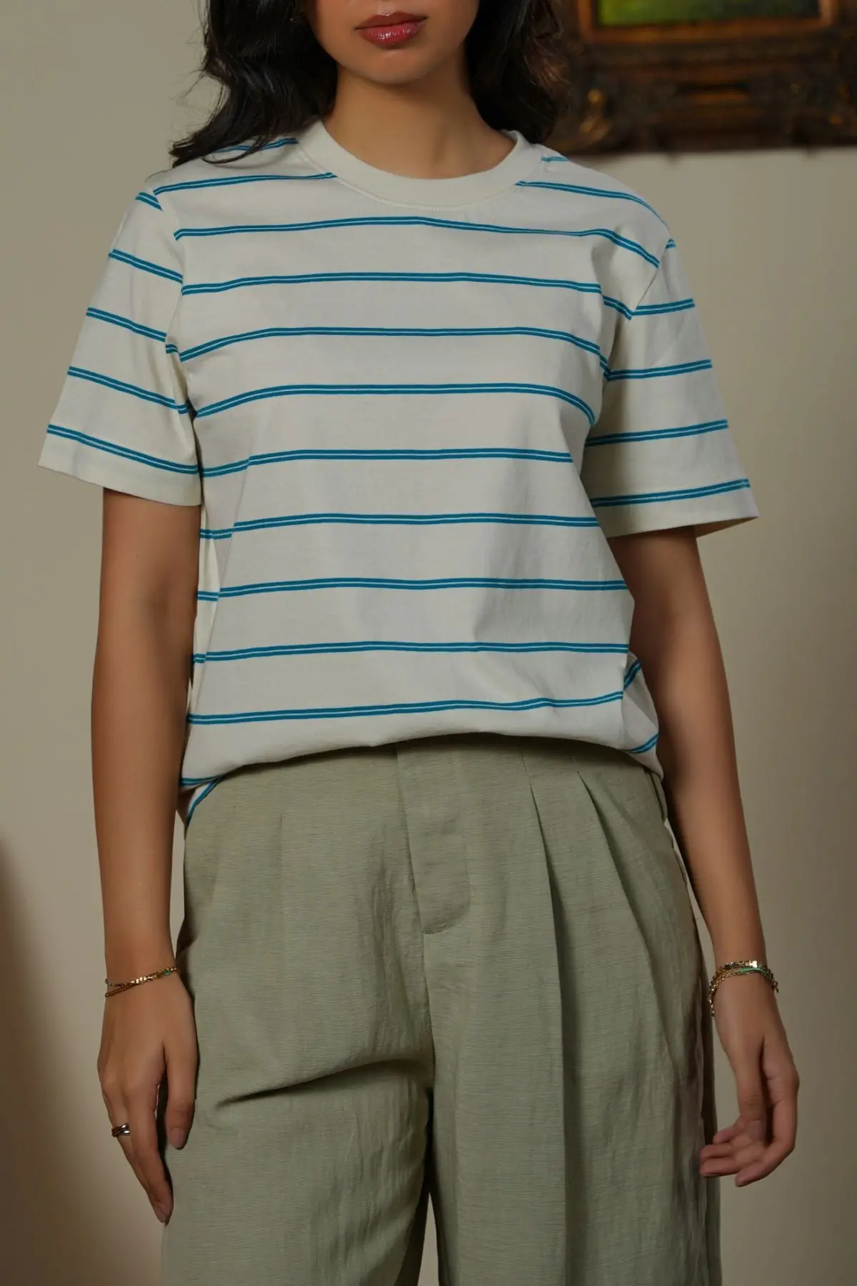 Weekend Stripe Tee 1