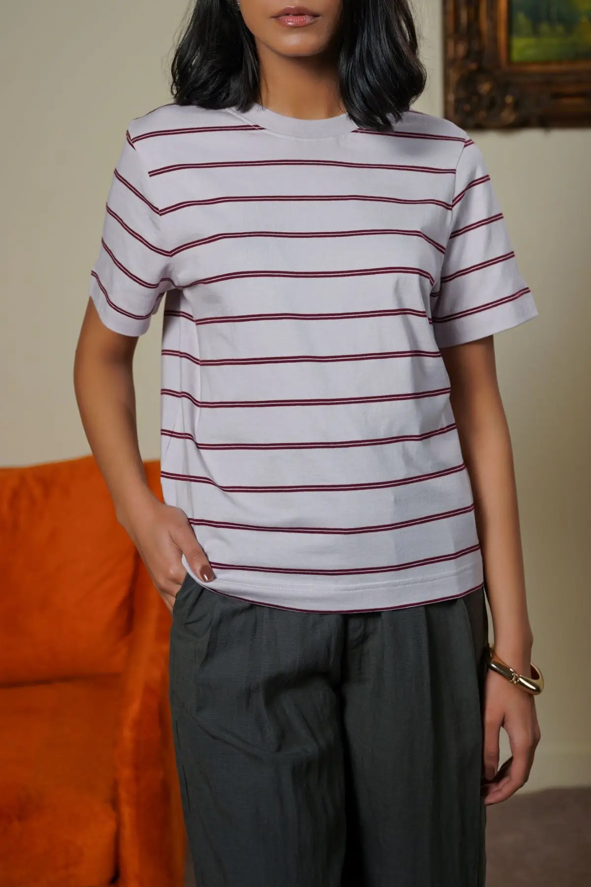 Weekend Stripe Tee 1