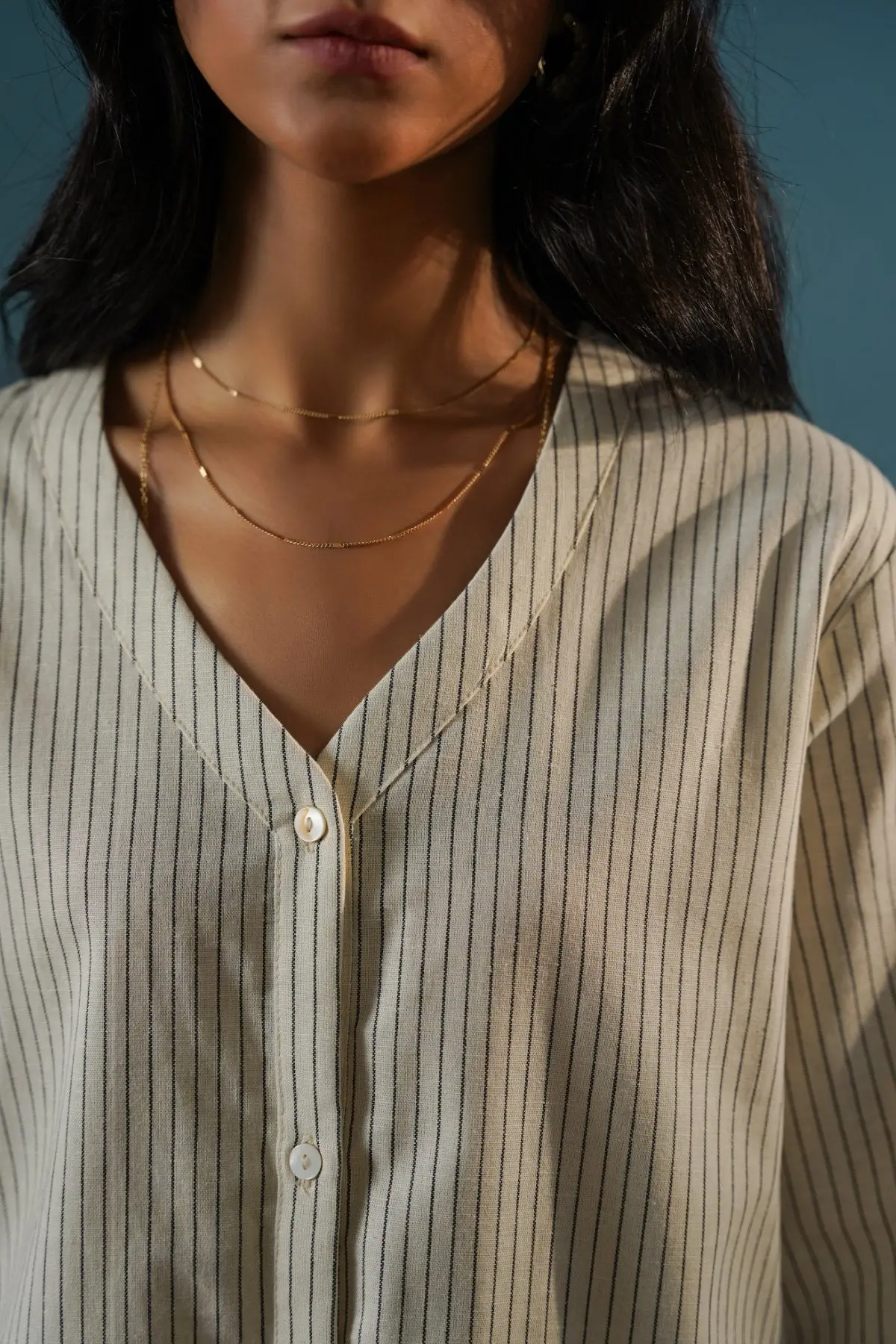 Cherry Story Pinstripe Shirt 3