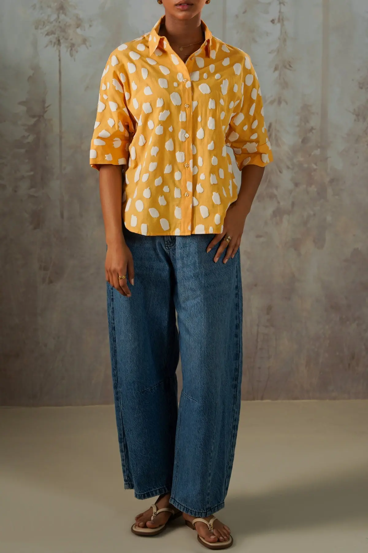Yellow Moss Safari Shirt 1