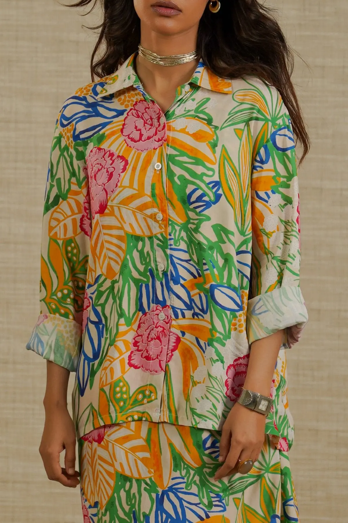 Gardenia Button Down 1