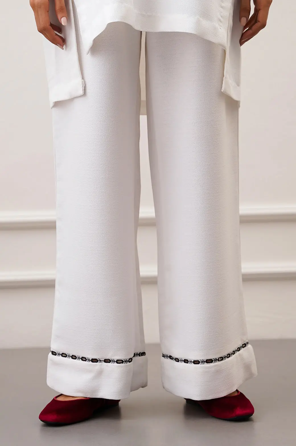 Giza Embroidered Pants 1