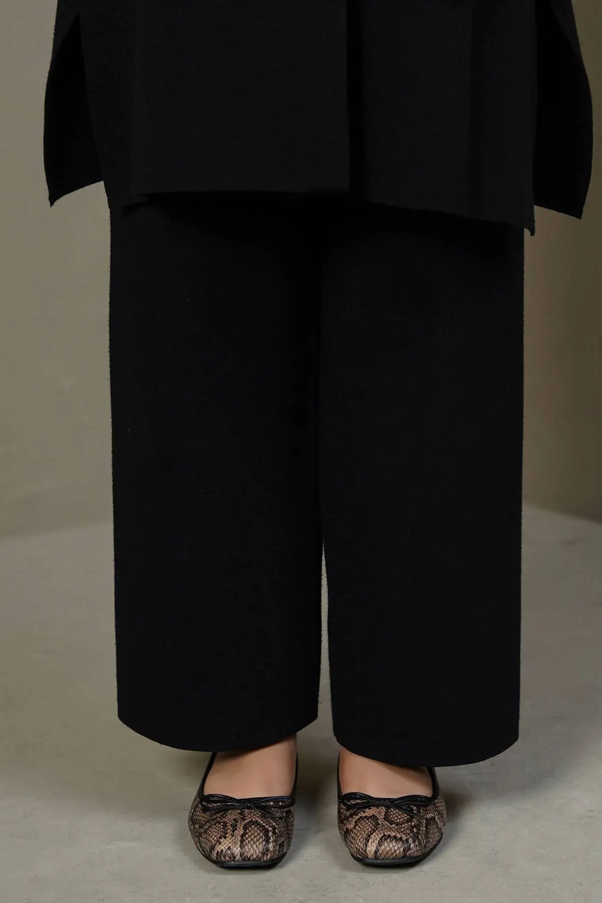 Button Knit Pant 1