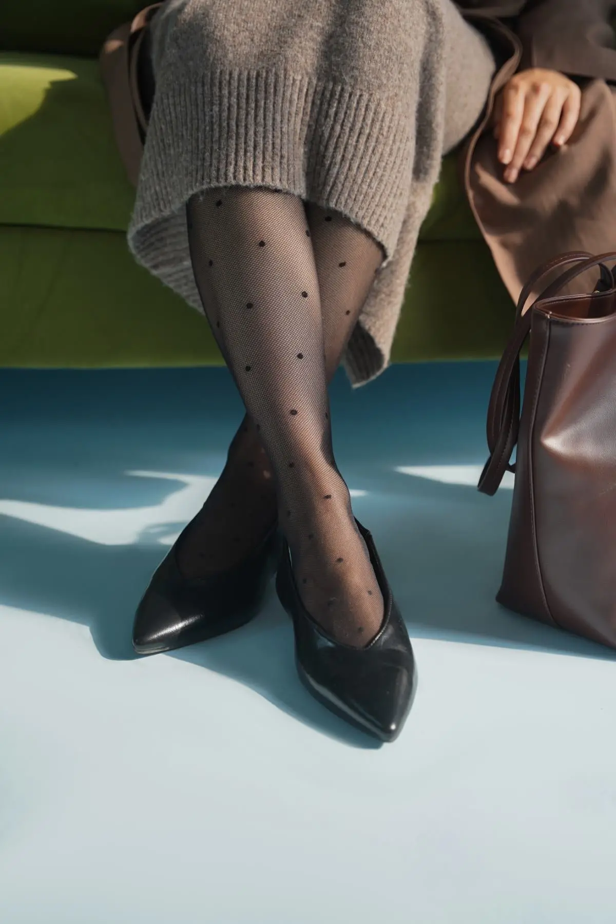 Mesh Dot Stockings 1