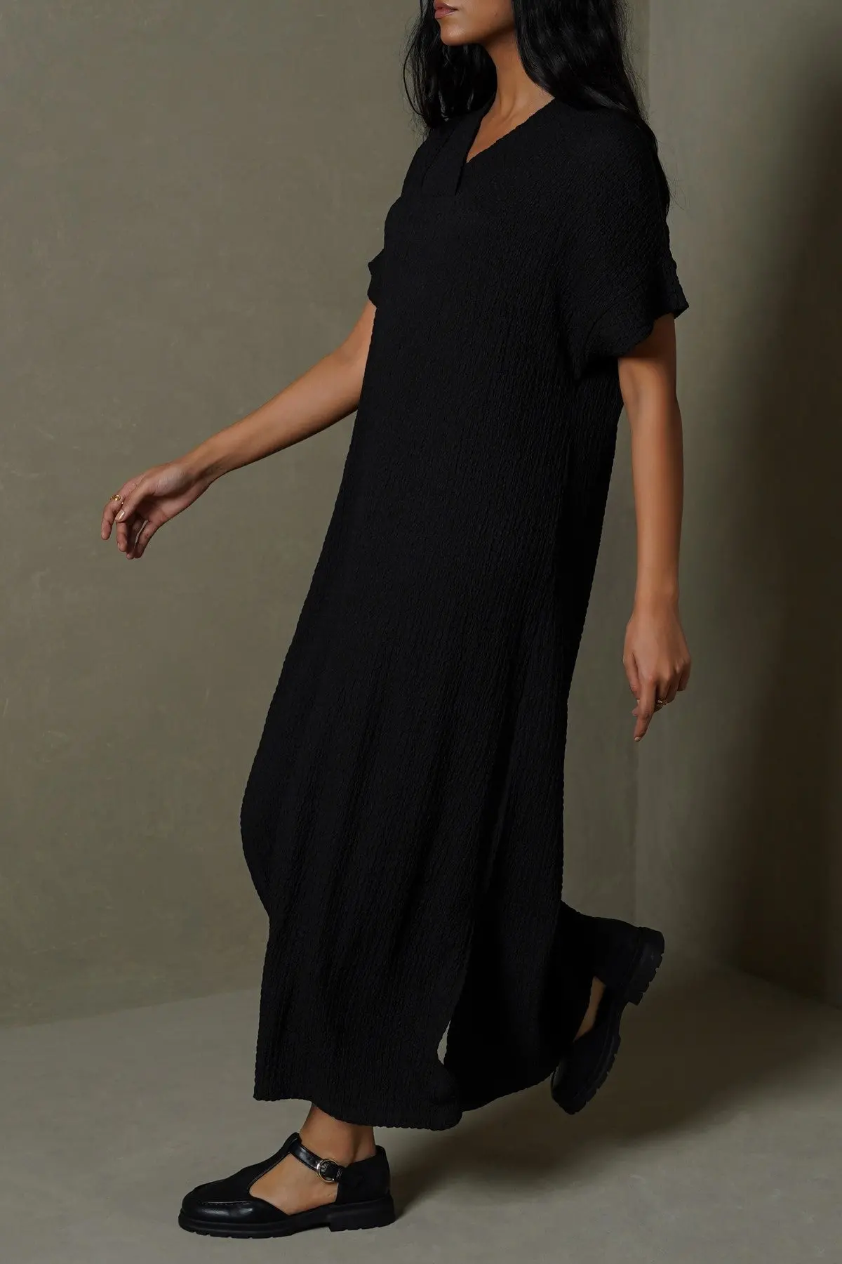 Crinkle Cascade Dress 1